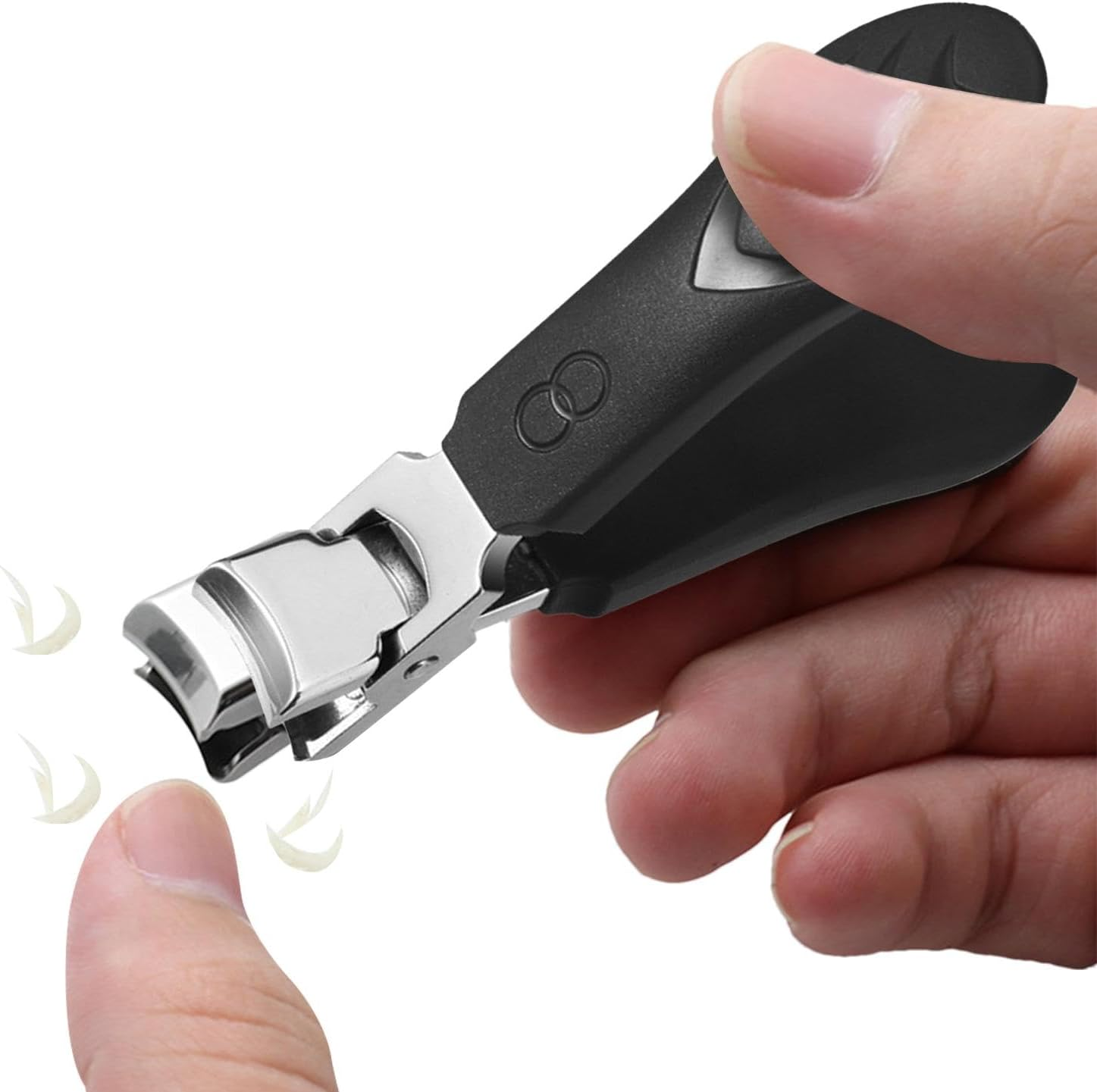 Ergonomic Nail Clippers - Durablle Nail Trimming Scissors, Long-Lasting Toenail Grooming Set | Home Pedicure Scissors with Extra-Wide Opening, Complete Nail Maintenance Kit for Men and Women