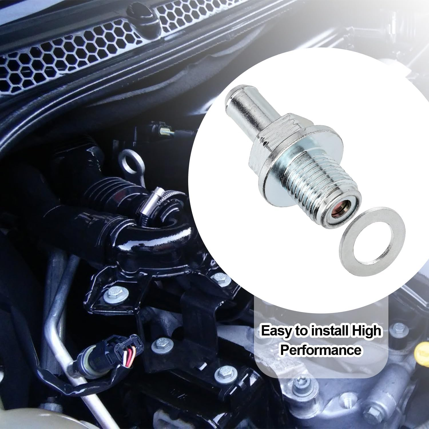 045-0357 17130-PND-A01 For, CRV Accord Elemant Civic PCV Valve Clarity CR-V HR-V Insight-Positive Crankcase Ventilation Valve 0450357 17130-RBB-A01 1.5 1.8 2.0 2.4L image number 1