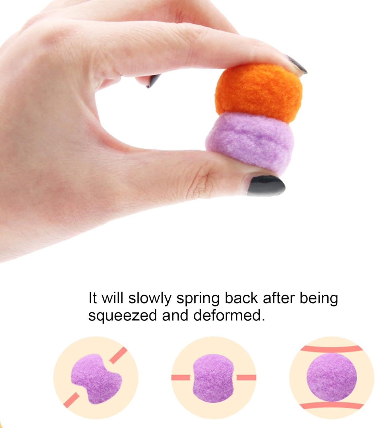 KASESSS 2Pcs Cat Toy Plush Ball Launching Gun, Training Cat Ball Launcher, Shooting Gun Plush Ball for Cat, Interactive Cat Toy Balls, Cat Toys Balls Launcher for Cat Exercise Chasing with 50 Pc Balls image number 6