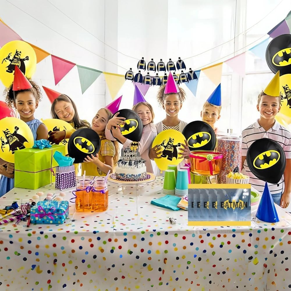 Unique Party 77523 Batman Party Bags, Pack of 8 image number 2