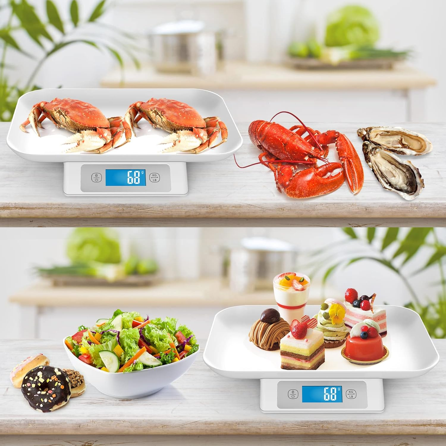 Digital Pet Scale for Adult Cats and Small Animals, Measuring Range 0.1Oz-33Lbs, Accuracy 1G/0.035Oz, Unit G/Kg/Lb/Oz/Tl/Ml, Suitable for Kitten Puppy Rabbit Snake Cats and Small Dogs image number 6