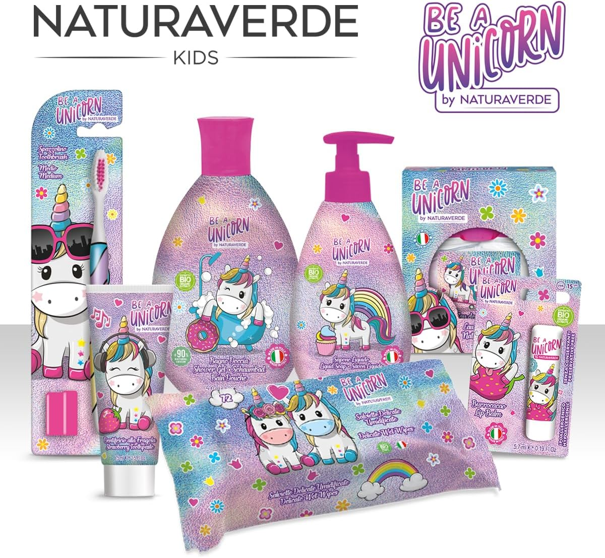 Naturaverde Kids Be a Unicorn Shower Bath 500 Ml image number 3