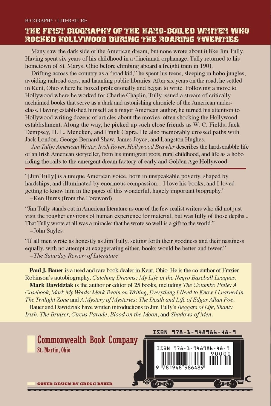 Jim Tully: American Writer, Irish Rover, Hollywood Brawler image number 1