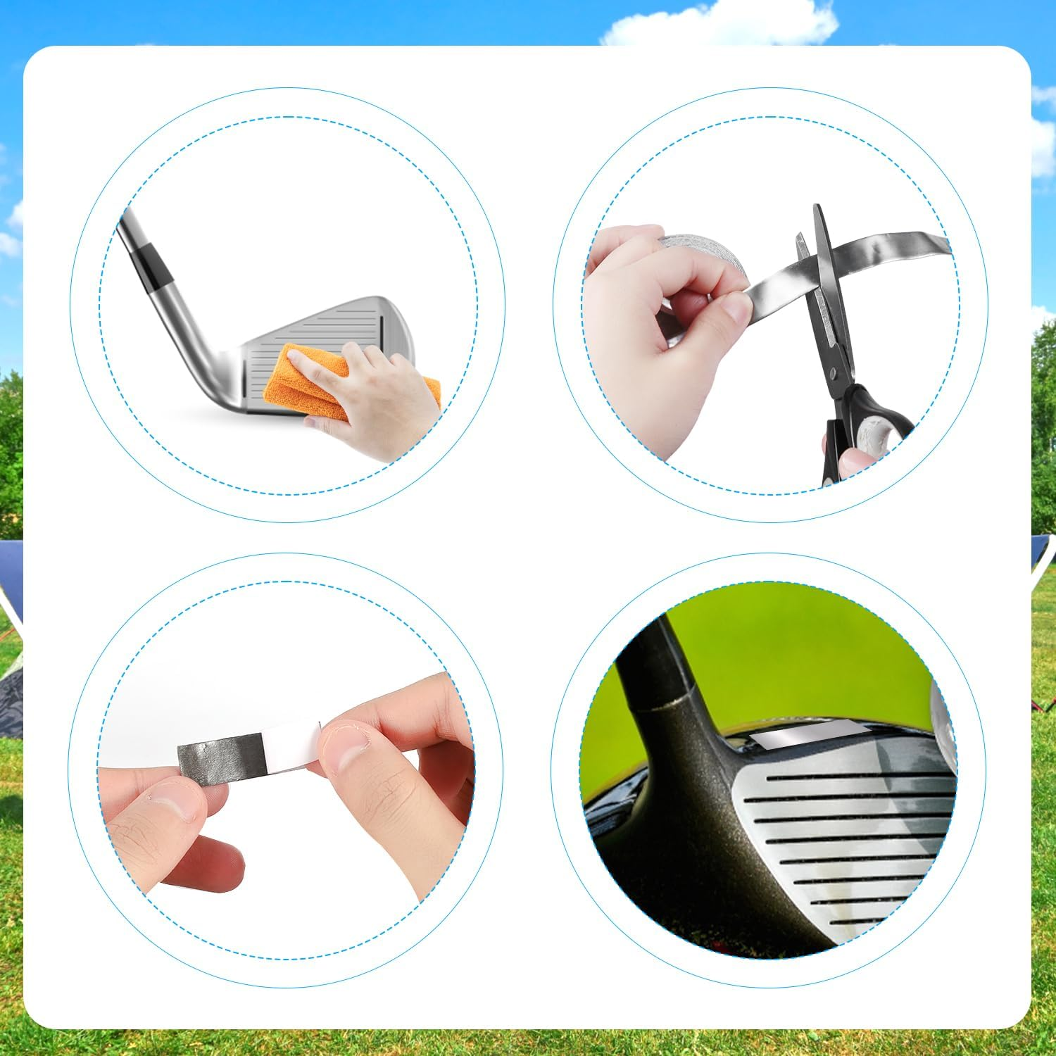 1 Gram/Inch Lead Tape for Pickleball Paddles, 1/2'' X 100'' Pickleball Lead Weight Tape for Golf Adhesive Lead Tape for Golf Club Racquet Tennis Racket image number 3