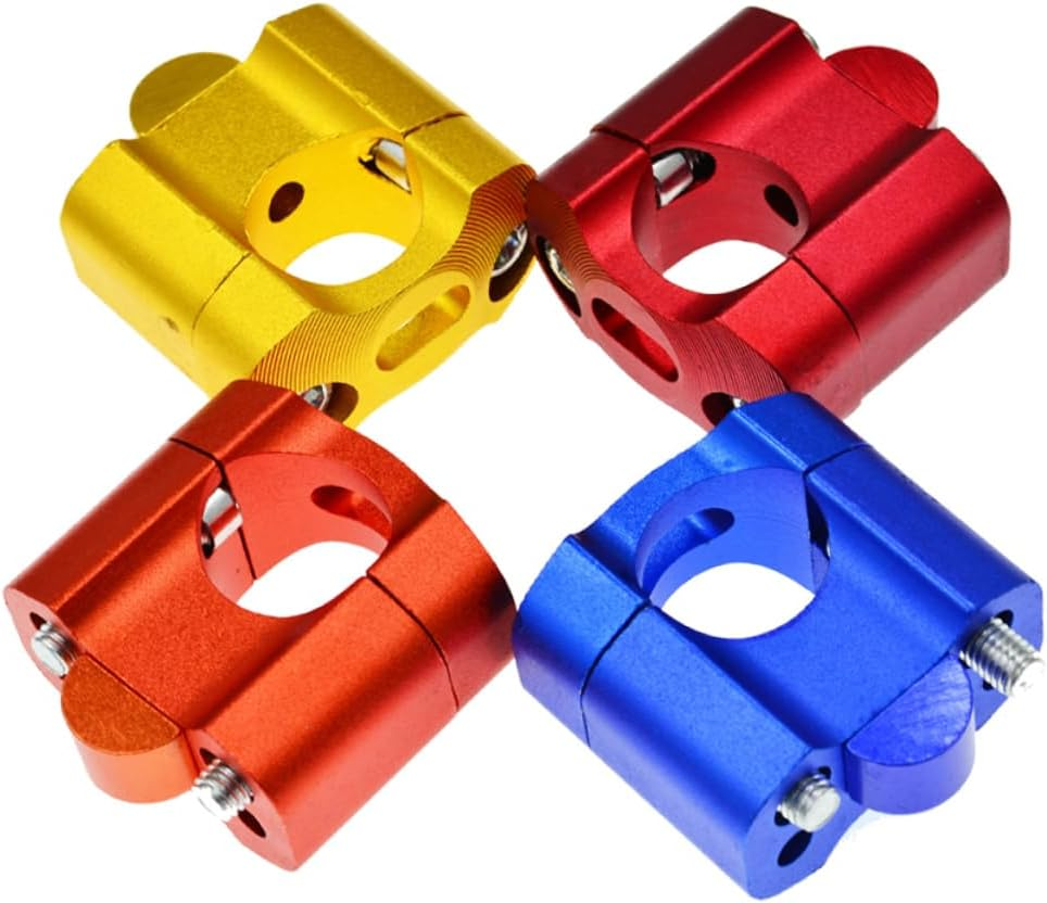 Parliky Aluminum Handlebar Riser Fat Bar Clamp Variable Handlebar Compression for Motorbike Accessories image number 4