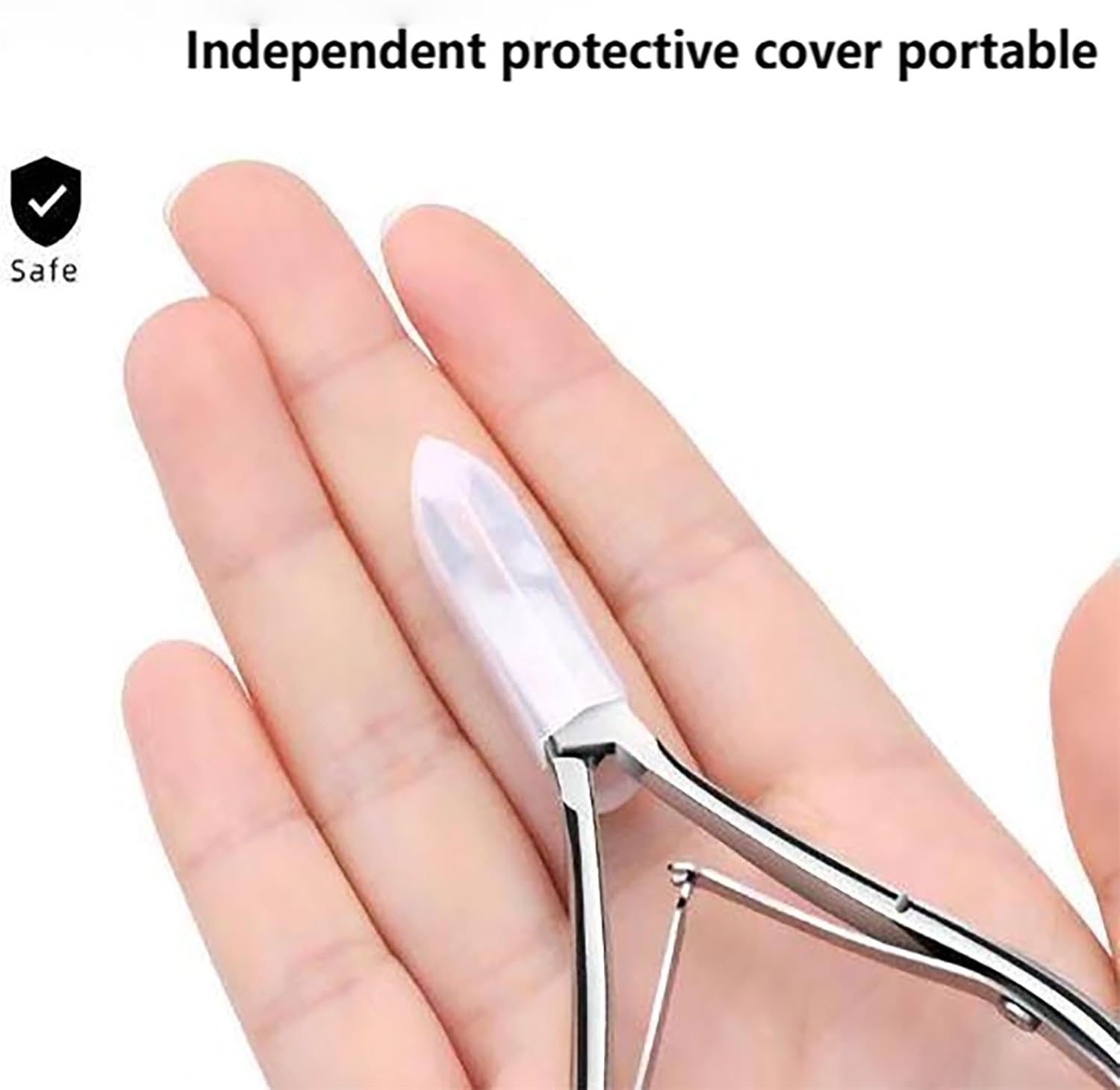 SYGELER Professional 3-In-1 Stainless Steel Cuticle Trimmer Set &ndash; Precision Cuticle Pusher & Nippers for Salon-Perfect Manicure/Pedicure &ndash; Hypoallergenic Nail Care Kit for Sensitive Skin image number 6