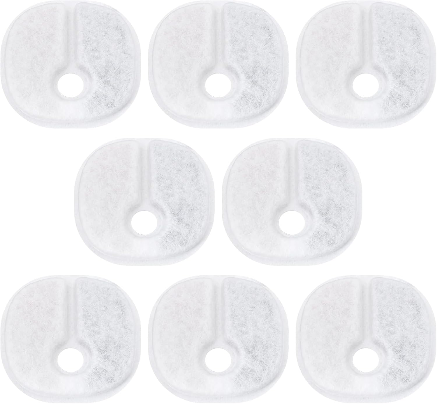 Create Idea 8Pcs Automatic Cat Fountain Filter Compatible with 2L/67Oz E1 and E1+ image number 4