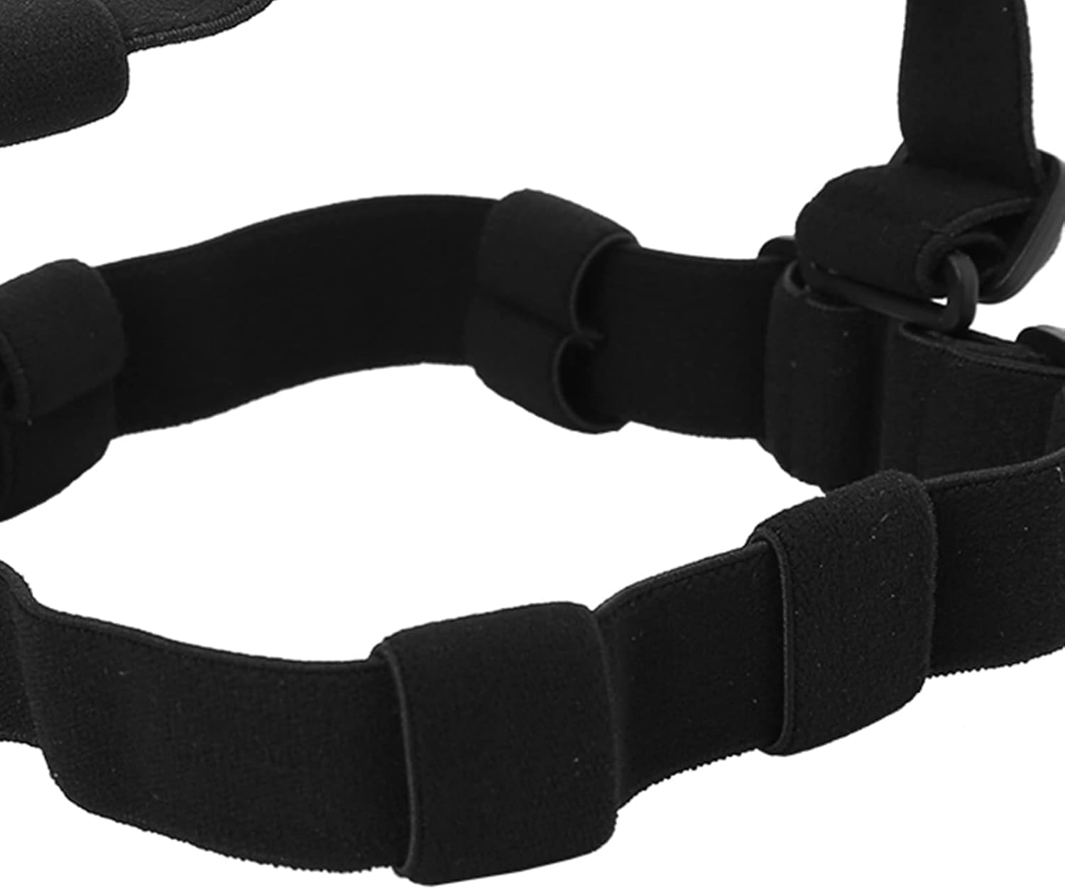 Headlamp Strap Headlight Band Headlight Strap Head Torch Strap Headlamp Band Headlamp Elastic Strap Flashlight Headgear Strap Flashlight Mounting Band for Safty (Black, One Size) image number 1