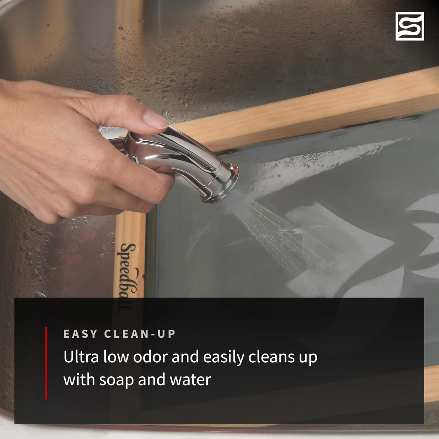 Speedball Fabric Screen Printing Ink 236 Ml, White image number 2