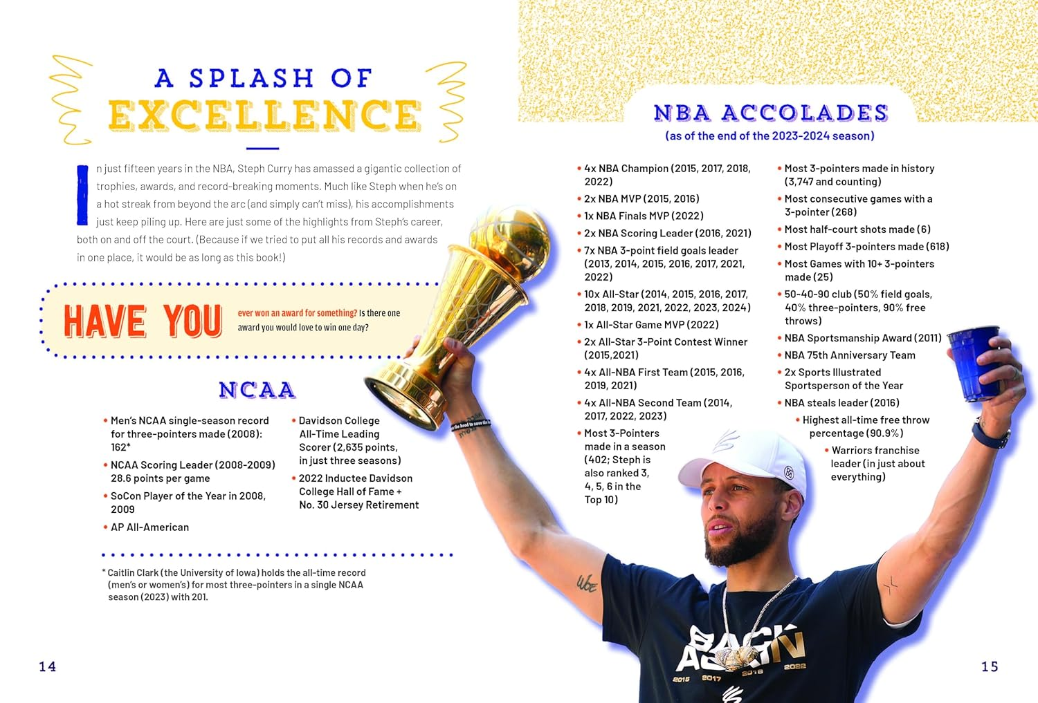 The Totally Awesome World of Steph Curry: Learn All There Is to Know about Your Favorite MVP image number 2