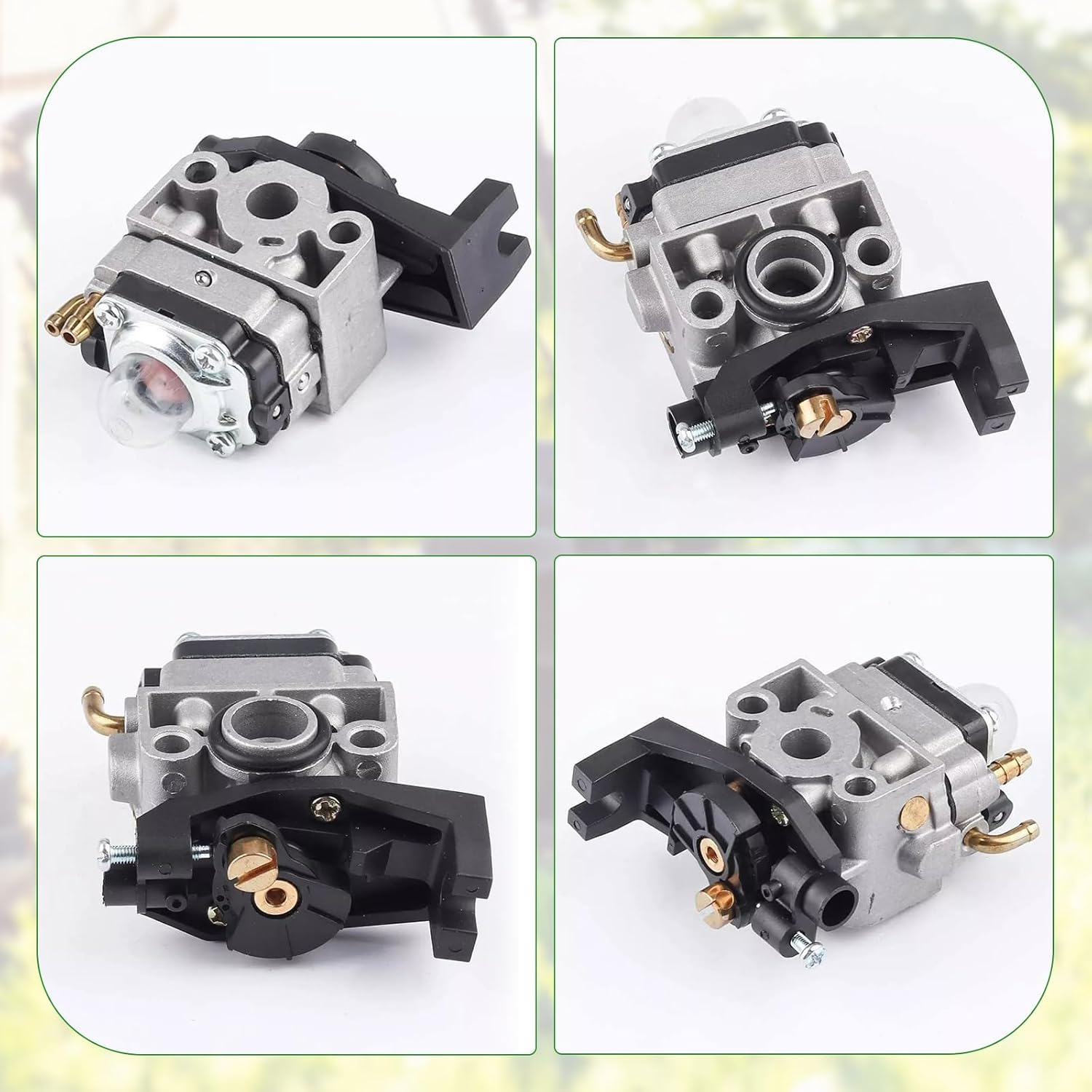 GX25 GX35 FG110 Carburettor Replacement Kit for Mantis Tiller for Honda Engines FG100 FG110 Carburetor Tiller Parts Gas Trimmer 4 Cycle GX25N HHT35 HHT35S HHT25S GX35NT Replace OE# 16100-Z0Z-034 image number 5