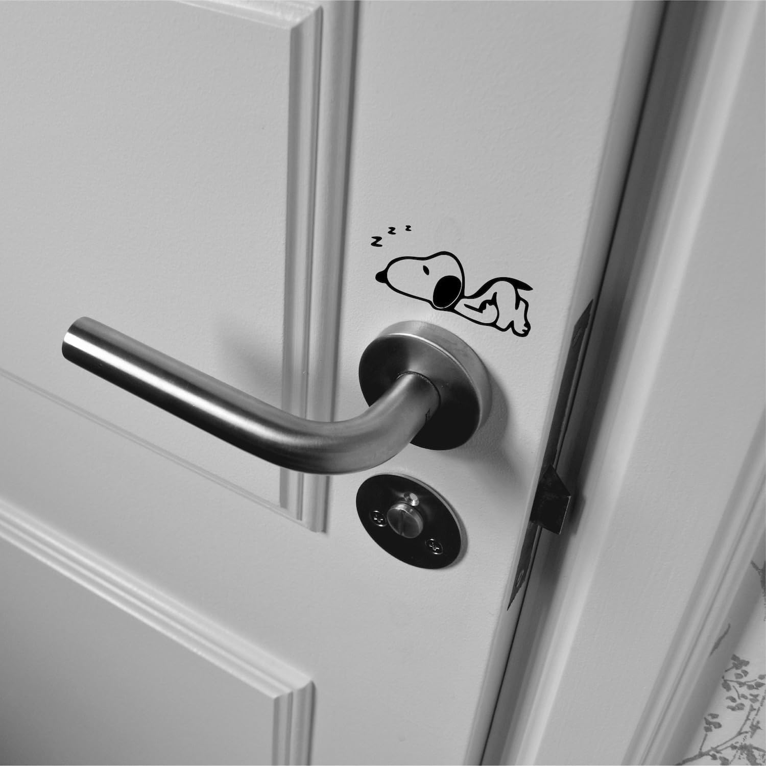 Cute Home Snoopy in a Nap Beautiful Pattern Light Switch/Socket Sticker Switch/Socket Decoration Vinyl Decor Decals Switch/Socket Art