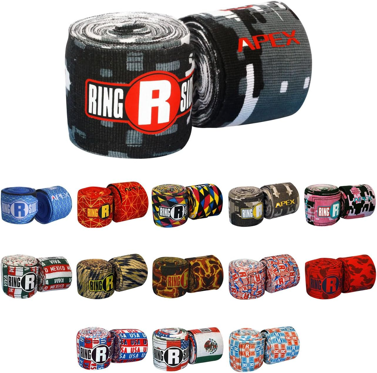 Ringside Apex Boxing Training Hand Wraps (Pair)