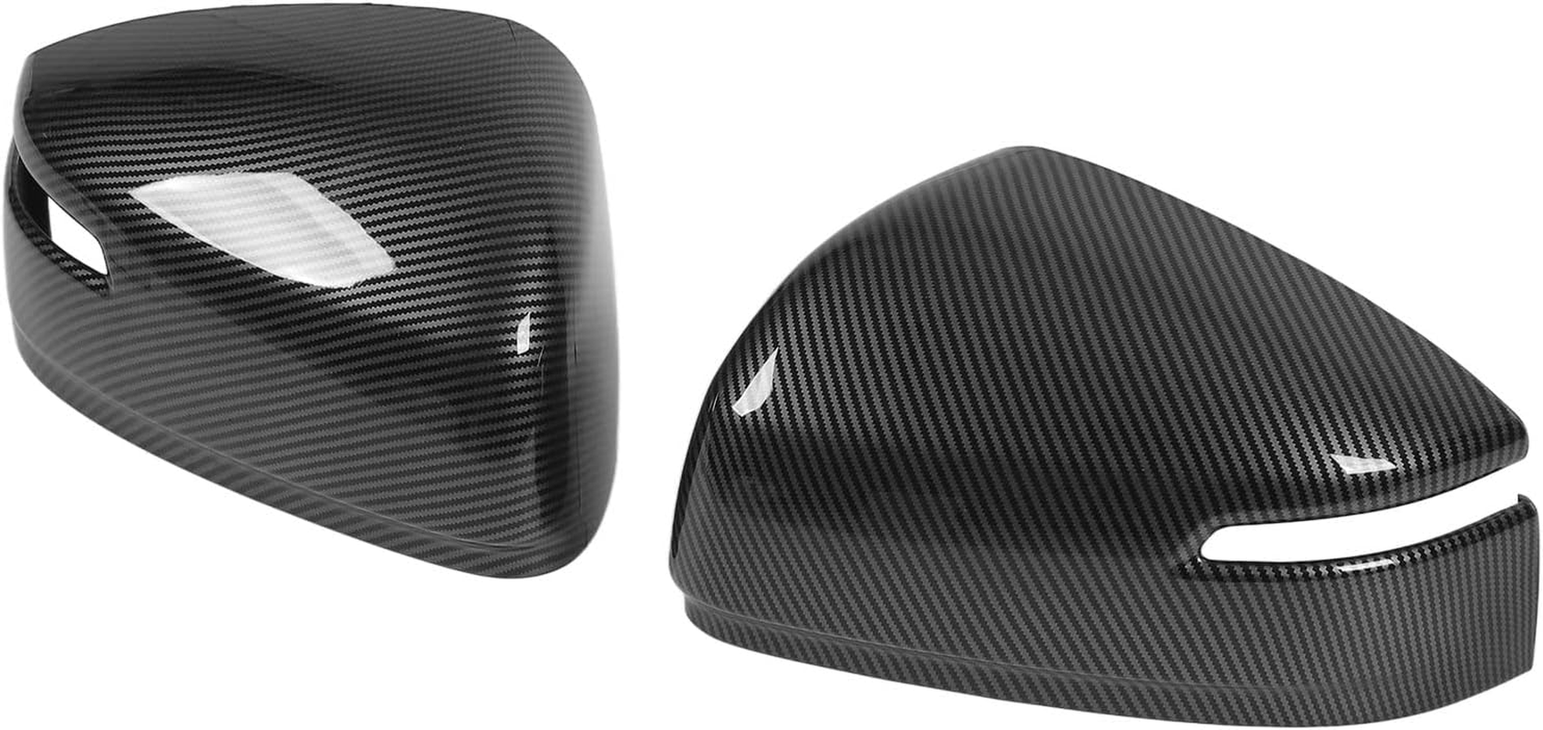 2Pcs Carbon Fiber Side Mirror Covers for Land R LC300 2023 - Easy Inst Ive Accessories image number 2