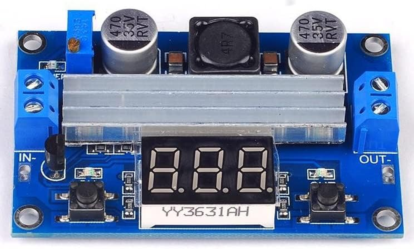 Wwzmdib LTC1871 DC Booster Converter 3-35V to 3.5-35V with LED Voltmeter Step up Module Power Supply Voltage Regulator image number 3