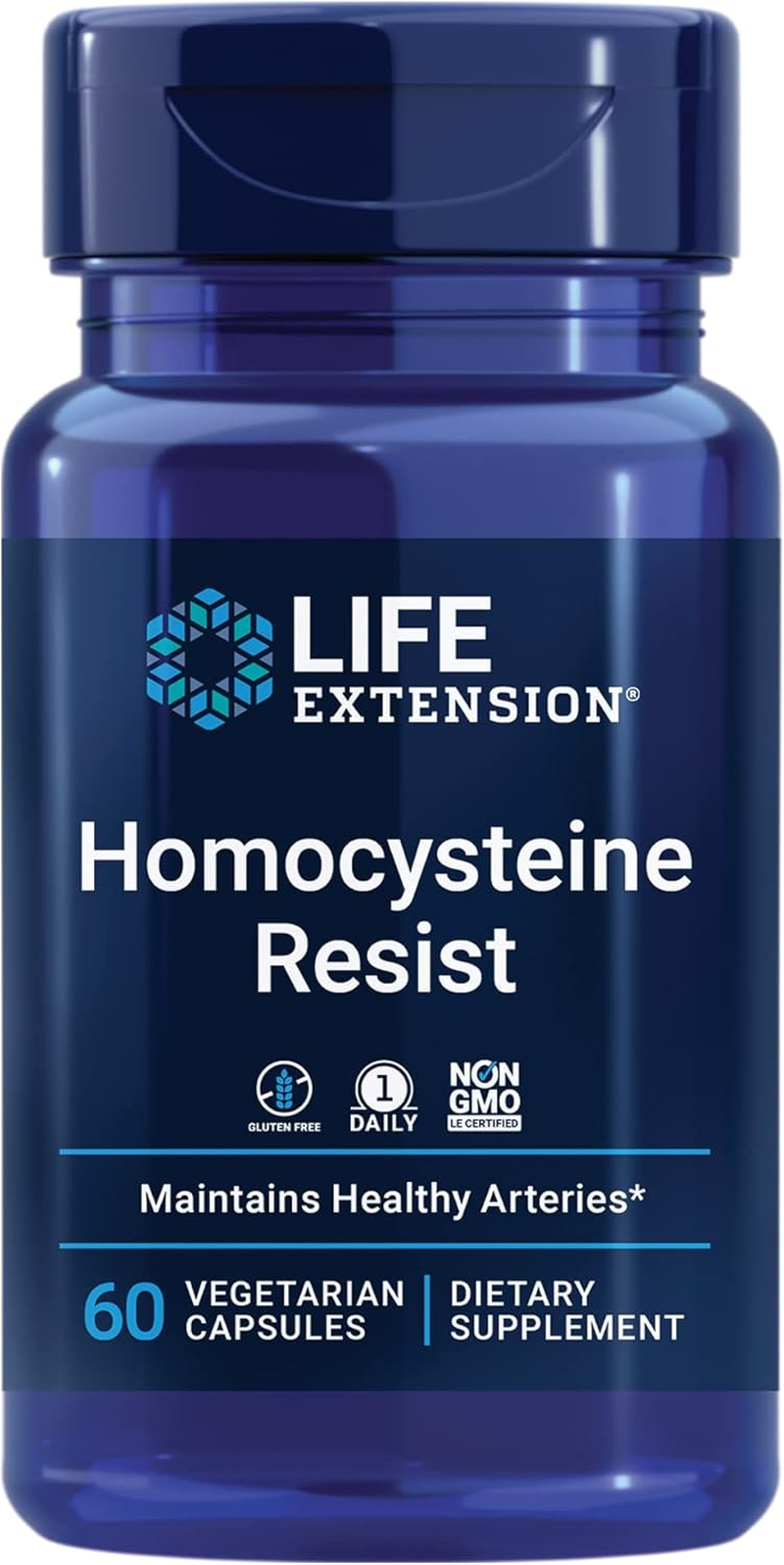 Life Extension Homocysteine Resist, 60 Vegetarian Capsules image number 4