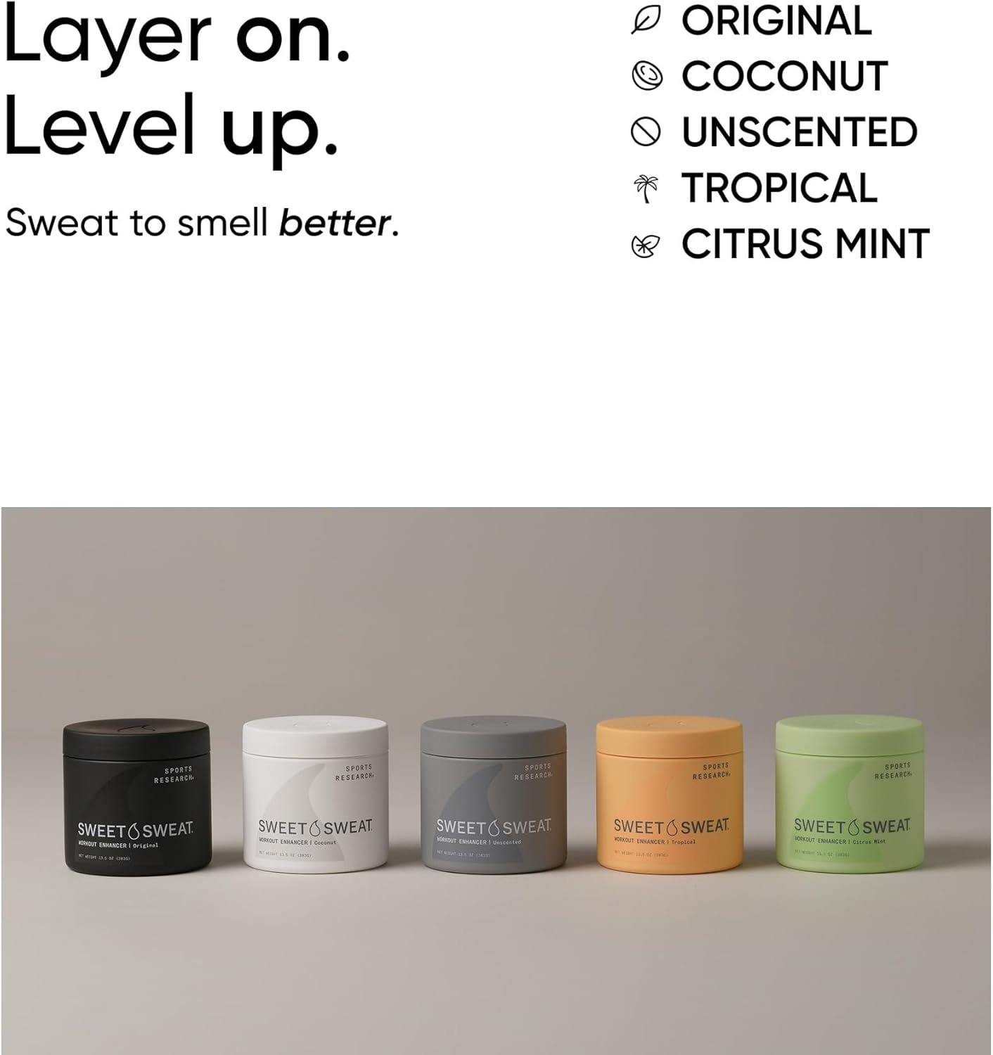 Sports Research Sweet Sweat Jar, 6.5 Ounce (1 Count) image number 2