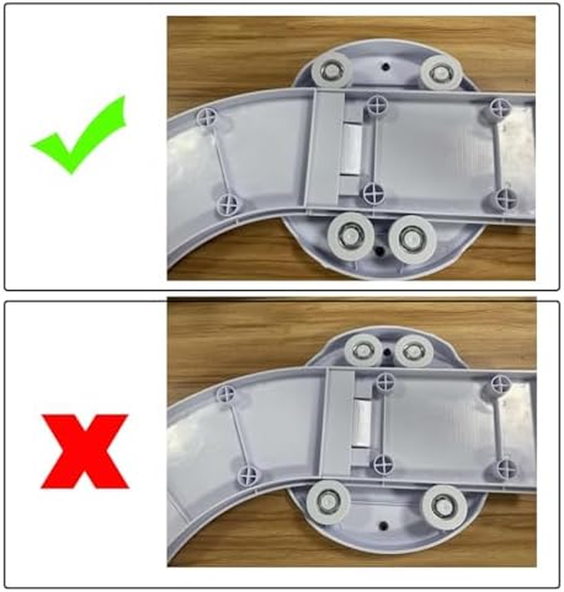 Adjustable Expandable Turntable for Oblong Rectangular Tables - 360&deg; Manual Rotating Dining Table for Kitchen & Dining, for Parties, Gatherings, and Home Use image number 3