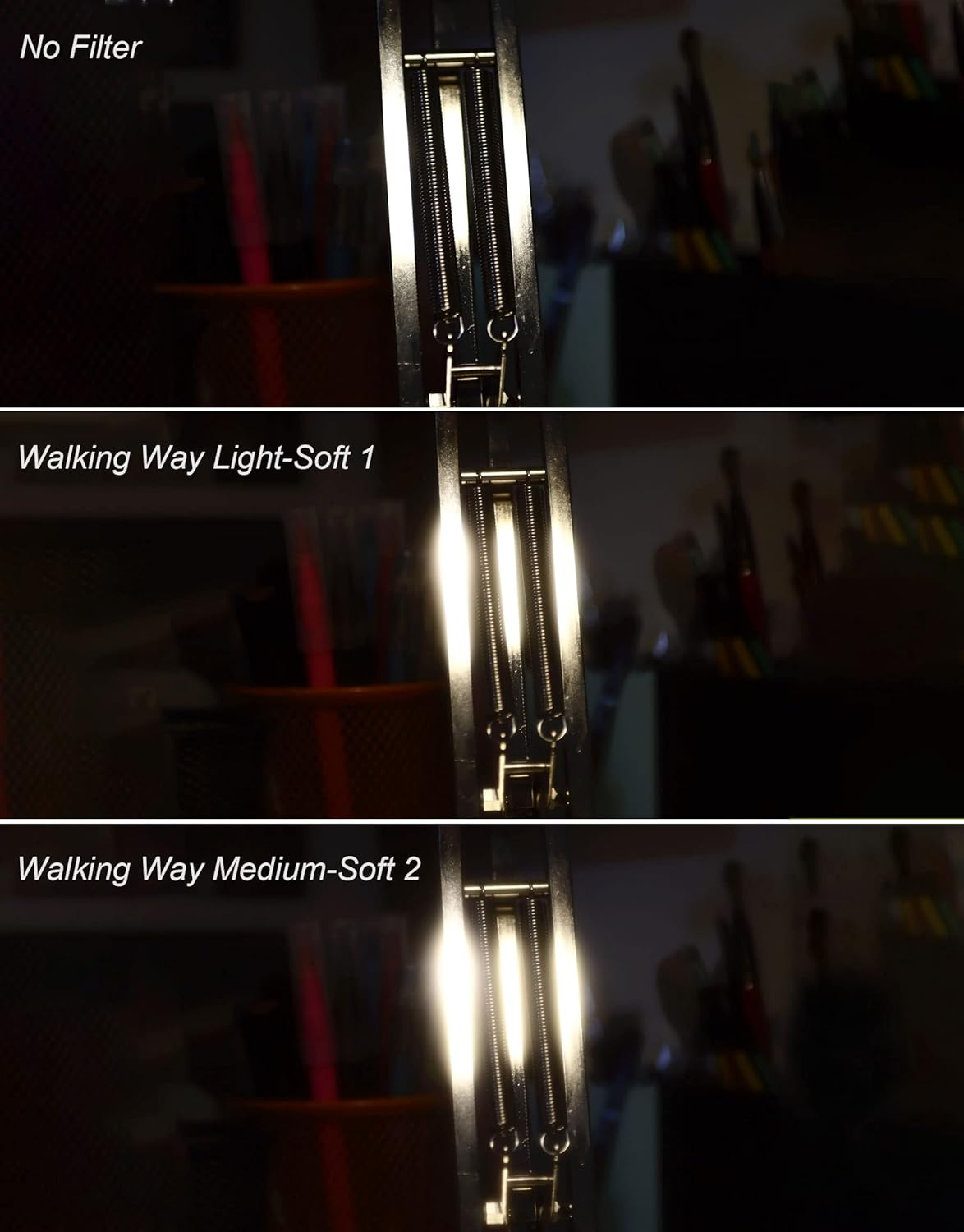 Walking Way White Mist Filter 67MM Soft Focus Filter Circular Diffusion Filter Dreamy Fog Effect Camera Lens Fliter for Video/Vlog/Portrait Photography(Medium-Soft 2, 67MM) image number 5