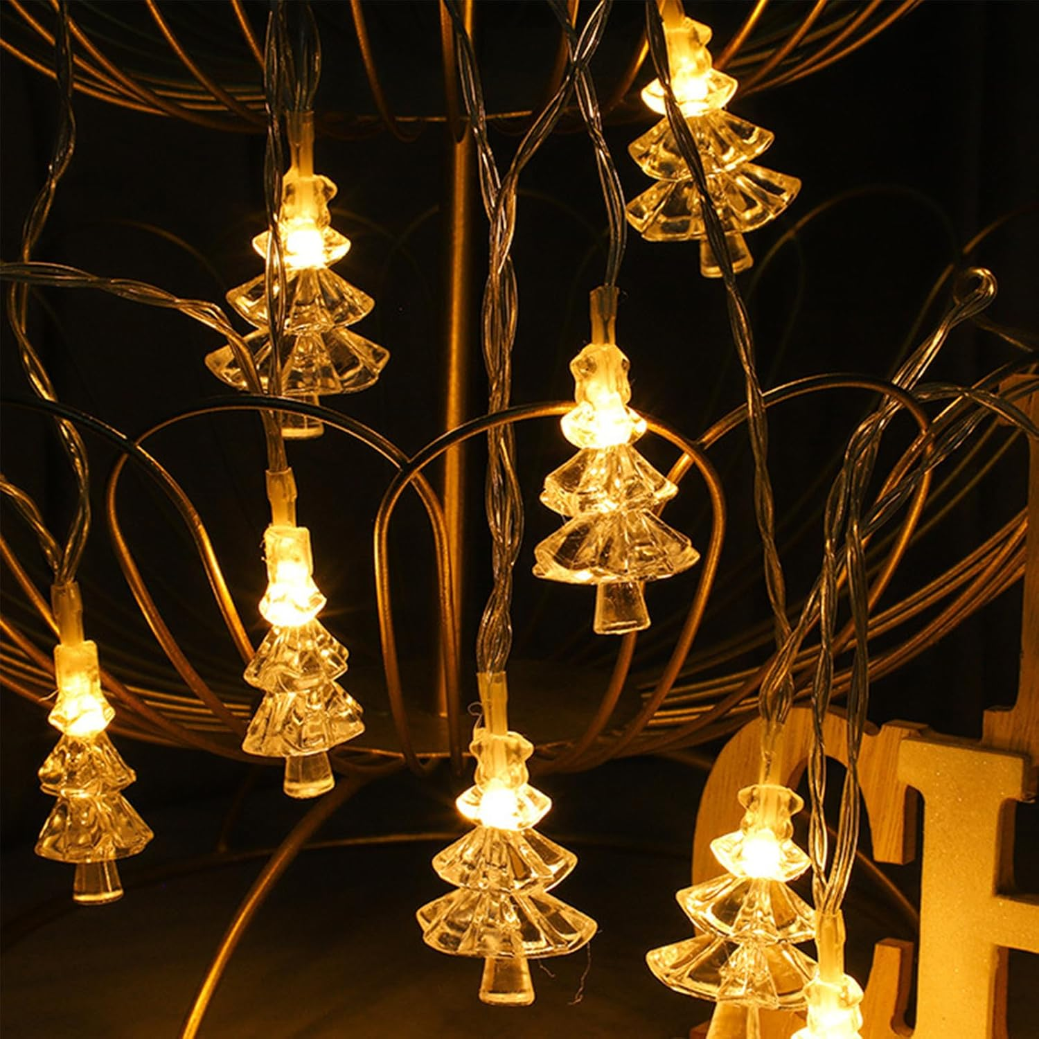 Koboko Christmas Tree Fairy Lights, 3 M, 20 LED Christmas Fairy Lights, Battery Operated, Christmas Decoration, Christmas Lighting, Indoor for Christmas Tree, Christmas Decoration, Party Decoration image number 3
