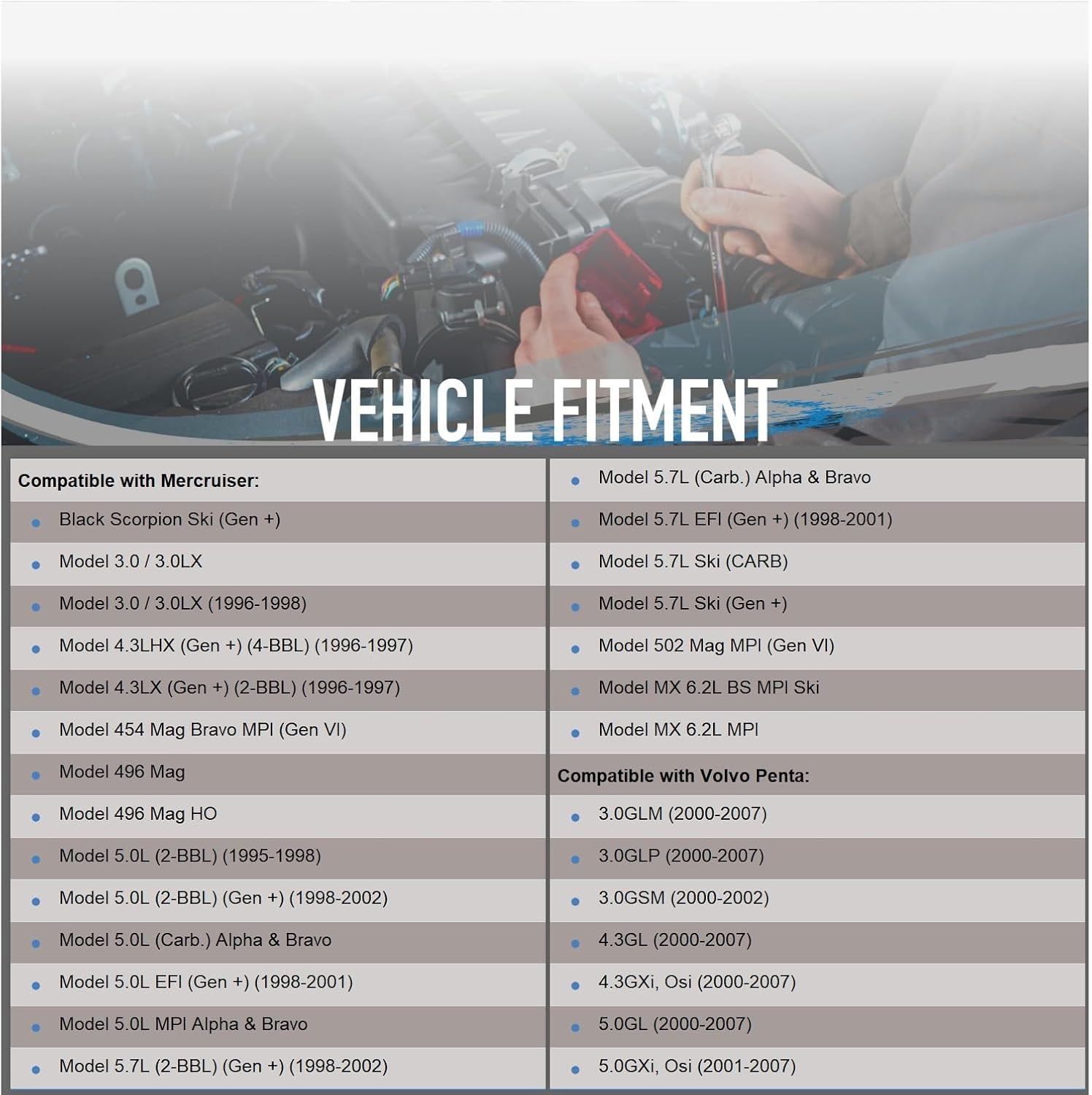New Starter SAEJ1171 for 1996-2007 Mercruiser & Volvo Penta V6 V8 Engines Upgrade OEM Delco & Mando 863007A1 50-863007A1 Arco 30433 ARC30433 57-30433 3660566-3 3857747 3860566 3860566-3 3885317 30460 image number 5