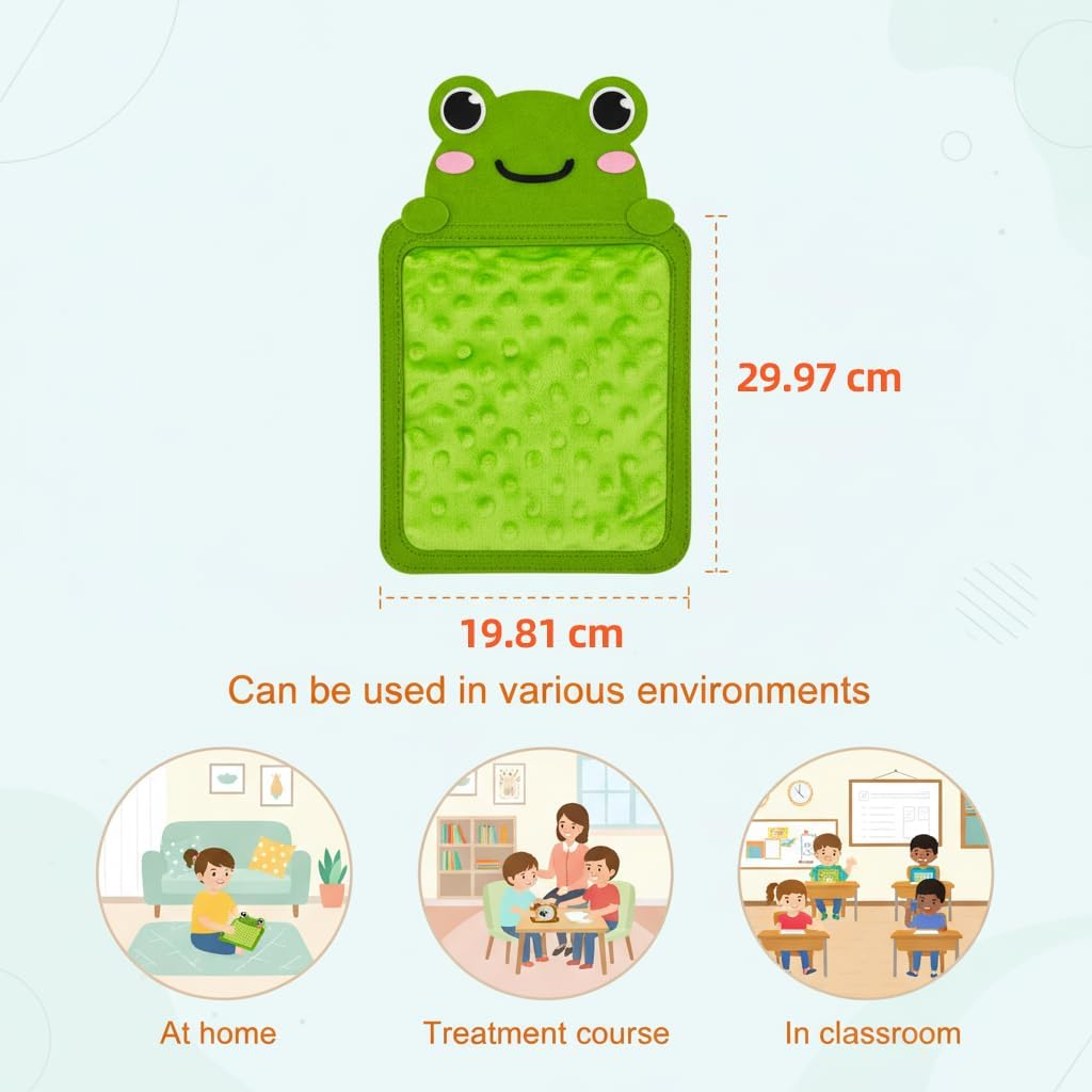 8PCS Animal Themed Sensory Mats Set, Textured Tactile Sensory Board for Stress Relief & Focus, Sensory Development Tools for Kids image number 6