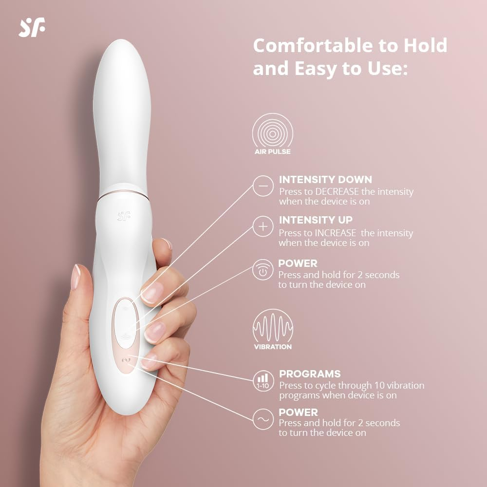 Satisfyer Pro G-Spot Rabbit, White image number 3