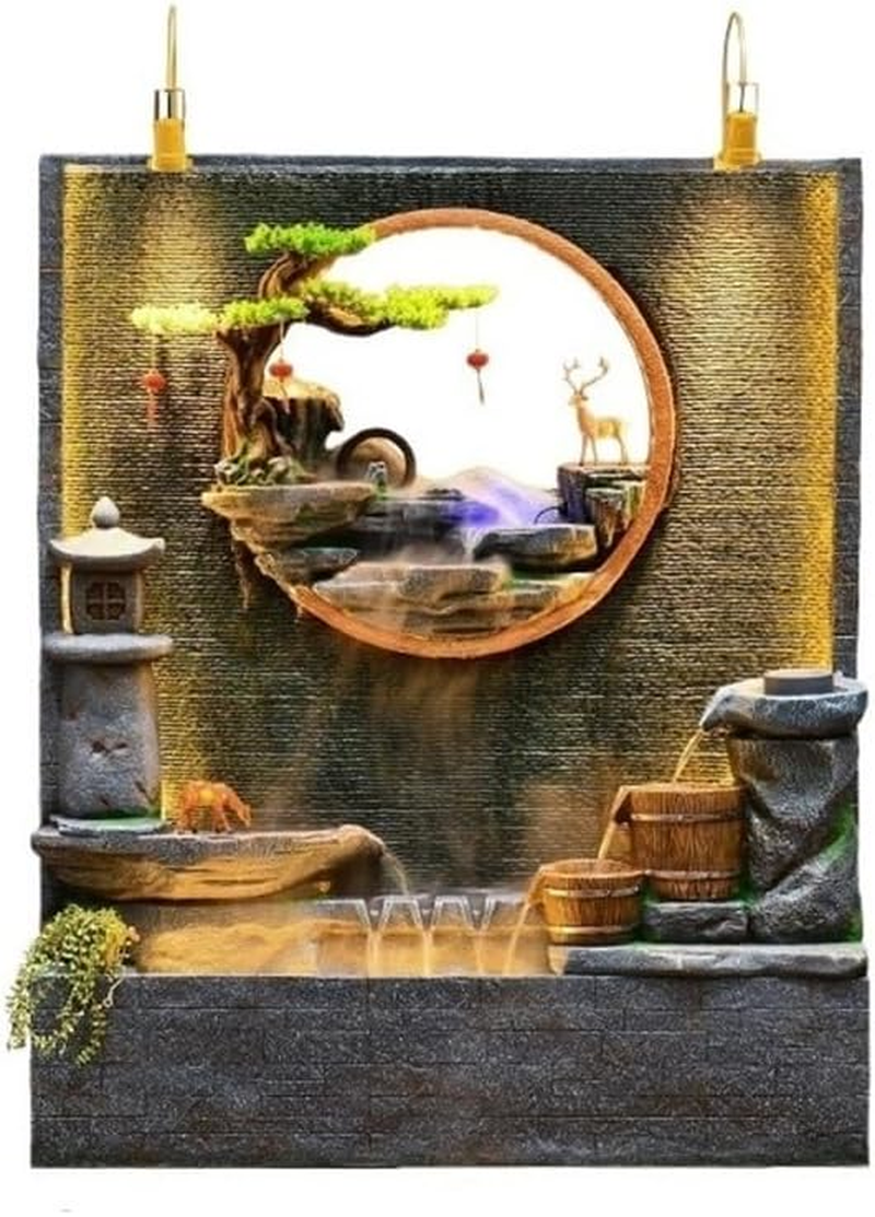 Outdoor Fountain Outdoor Four Layer Gourd Shaped Fountain for Gardens Courtyards and Imitating the Appearance of Natural Stone image number 1
