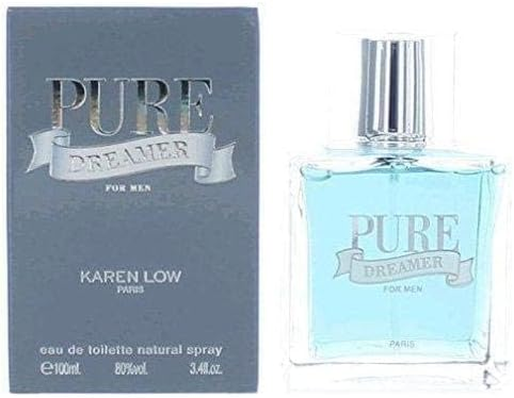 Karen Low Pure Dreamer for Men 3.4 Oz Eau De Toilette Spray