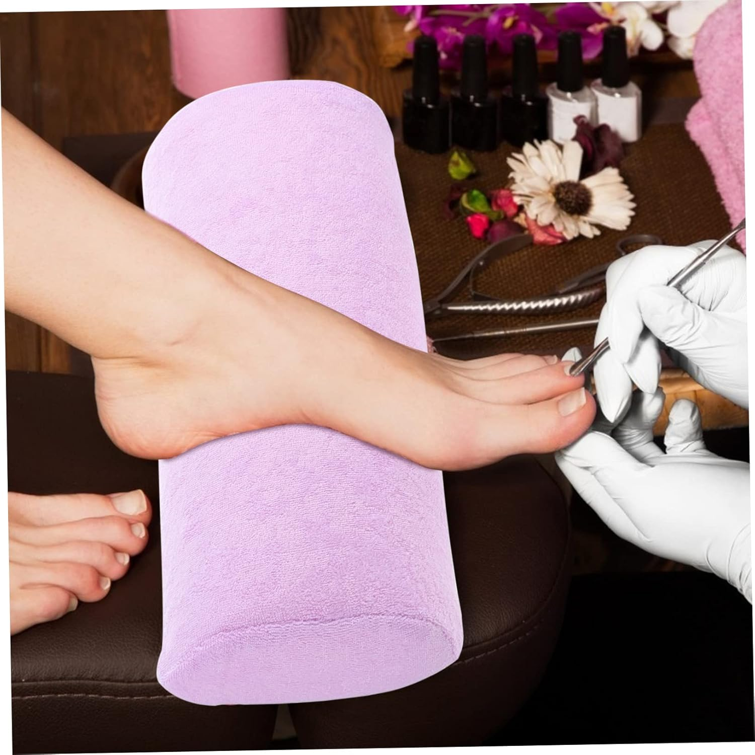 FOMIYES Manicure Hand Pillow Comfortable Wrist Support Portable Nail Art Arm Rest for Salon