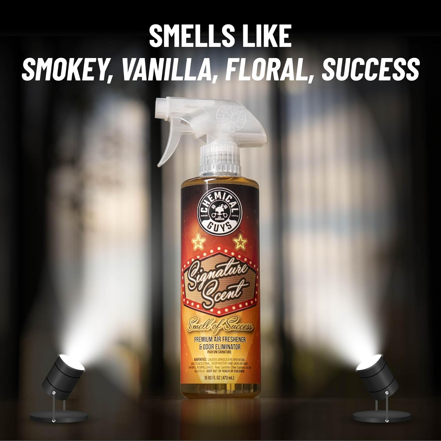 Chemical Guys Stripper Scent Premium Air Freshener & Odor Eliminator Spray &ndash; Long-Lasting Car & Home Deodorizer, Neutralizes Smells at the Source &ndash; 473Ml (16 Oz) image number 4