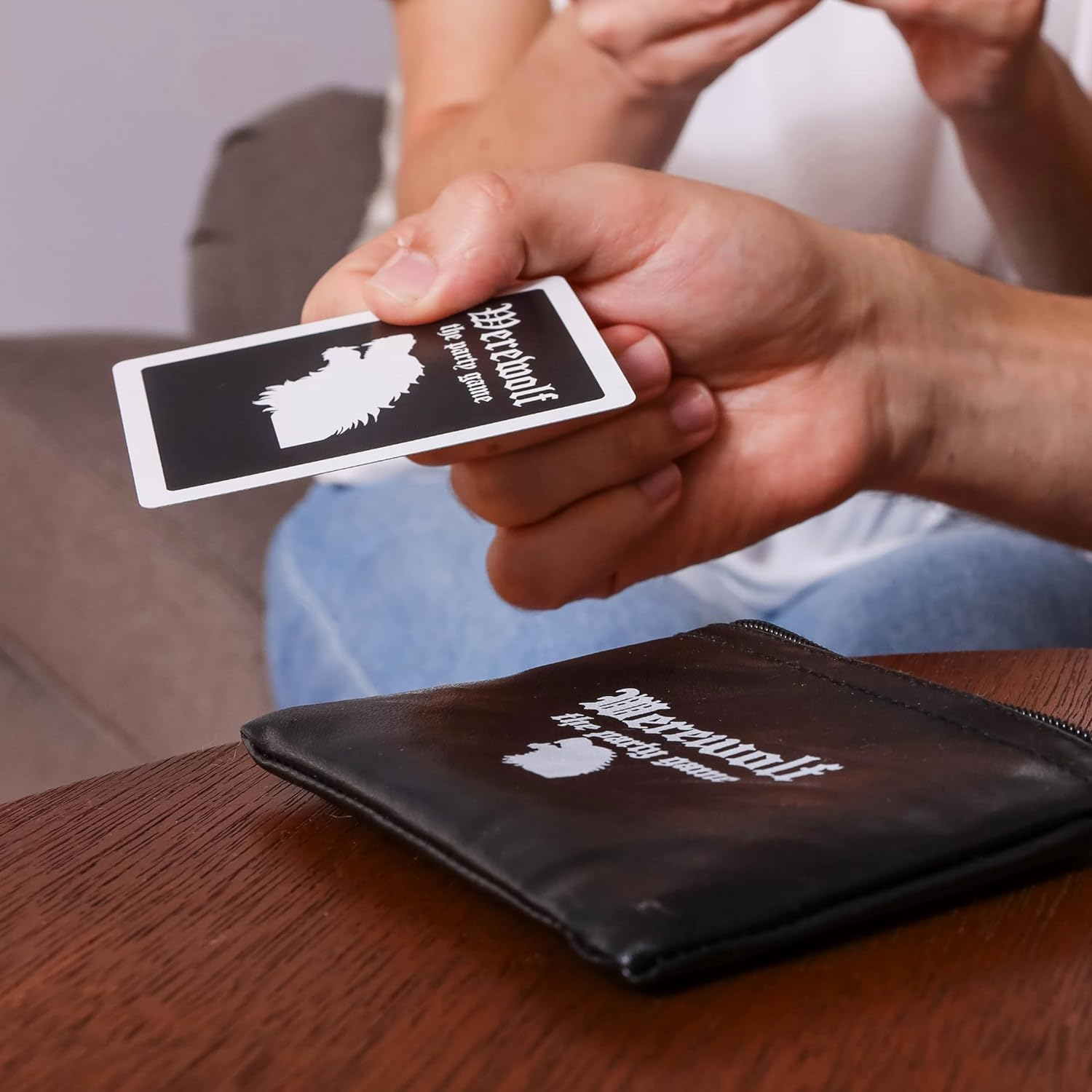 Werewolf the Party Game &ndash; Werewolf Card Game with Upgraded Characters &ndash; 42 Role Cards, for 7 to 30 Players &ndash; Game Night, for Adults and Teens &ndash; Interactive Board Game to Play with Friends, Family image number 3