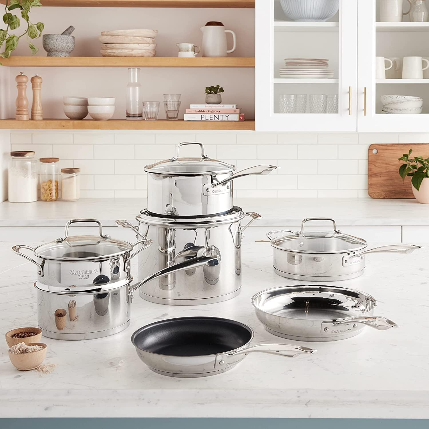 Cuisinart 89-11 11-Piece Professional Stainless Cookware Set