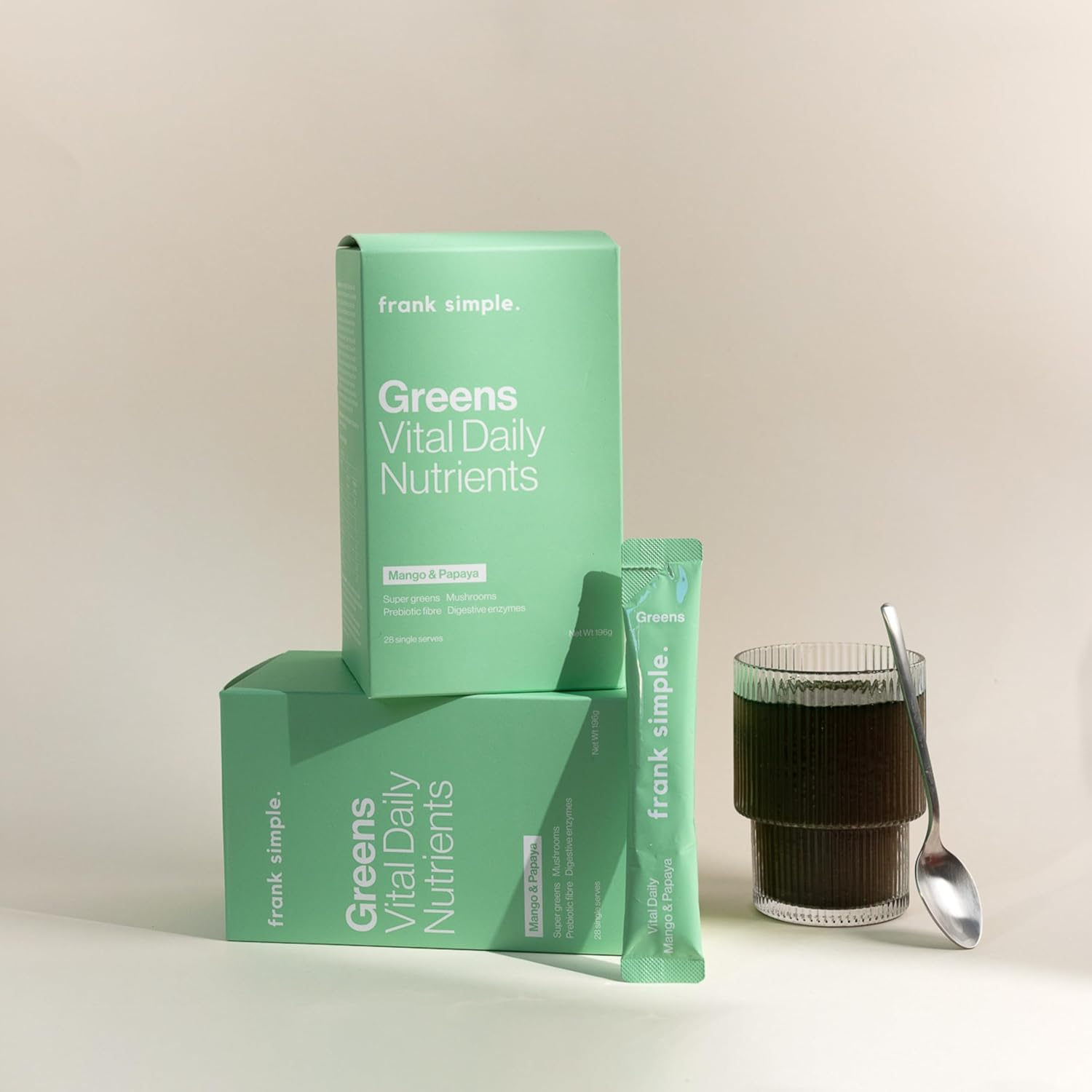Frank Simple Greens Vital Daily Nutrients 28 Sachets image number 6
