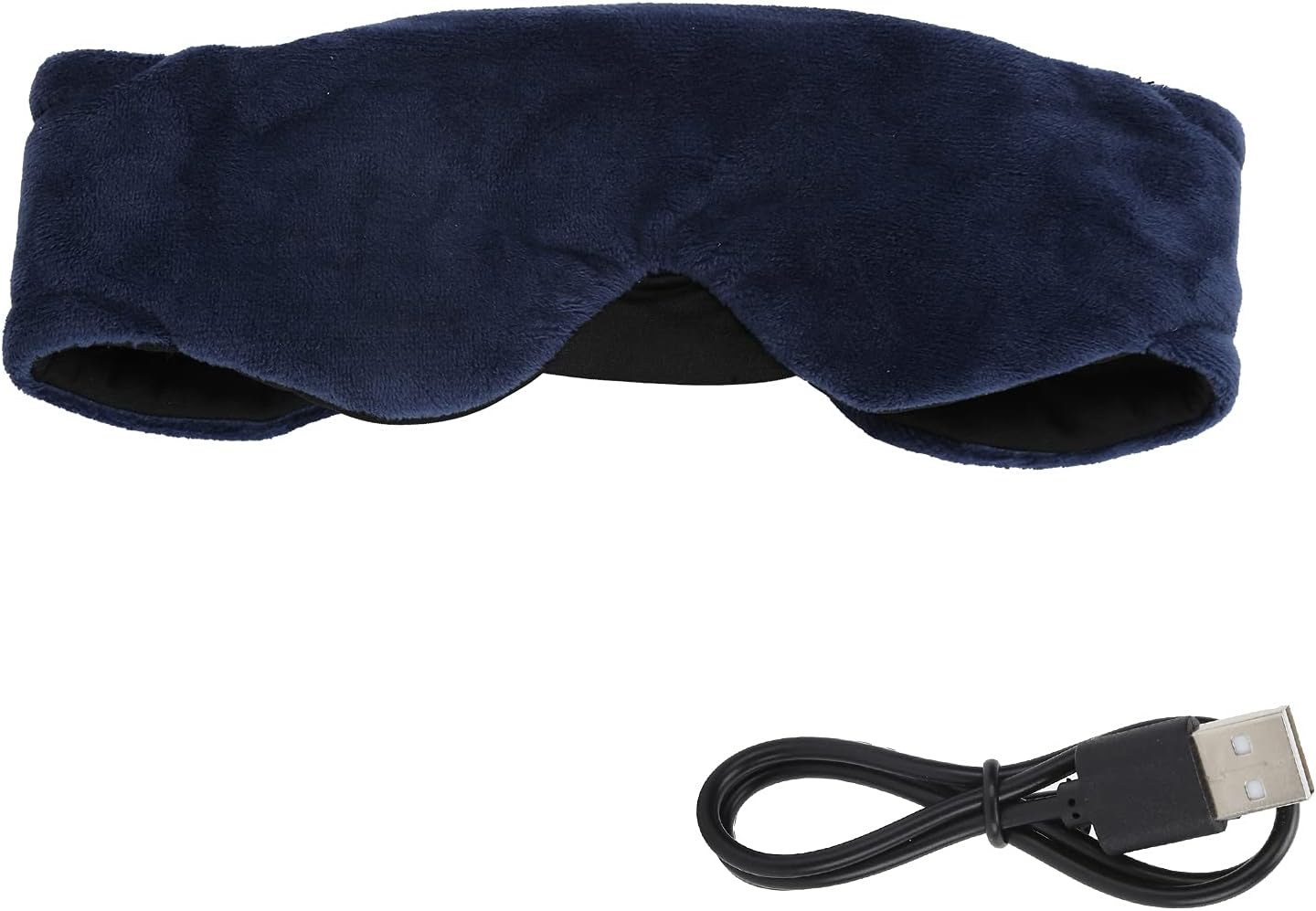 Wireless Bluetooth Musical Eye Mask Stereo Bass Blackout Music Eye Mask Listening to Songs and Calls Ideal for Home Office Air Travel Business Trip Relaxation Meditation Insomnia (Black)