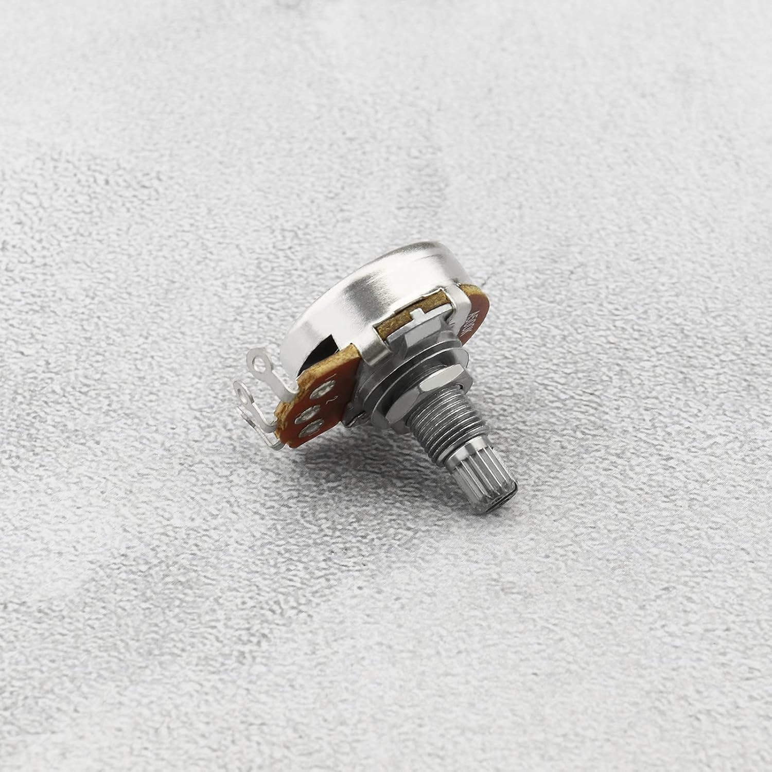 VGOL 2PCS Metric Mini 18Mm Split Shaft Pots A500K Guitar Potentiometers Audio Taper Pots for Electric Guitar Bass Control Tone Volume Parts image number 3