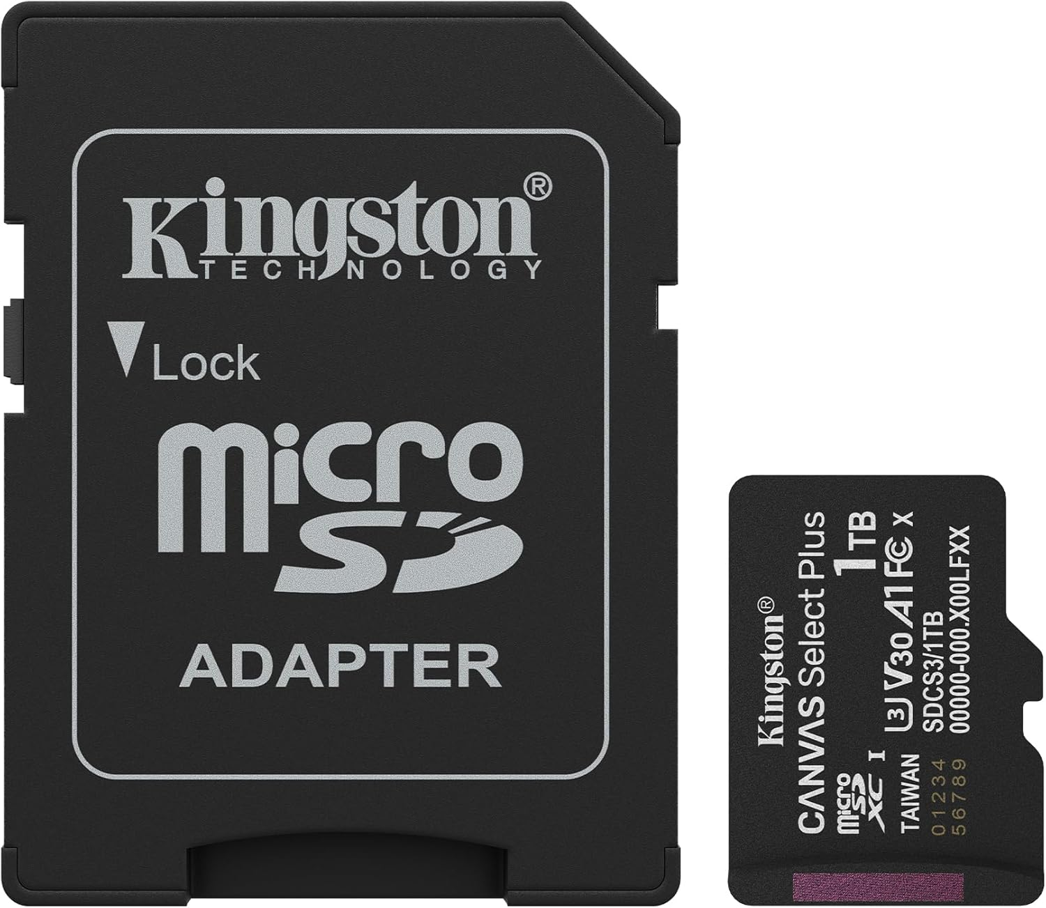 Kingston Canvas Select plus Microsd Memory Card 64GB Microsdxc Gen3 100Mb/S A1 Card + Adapter - SDCS3/64GB image number 4
