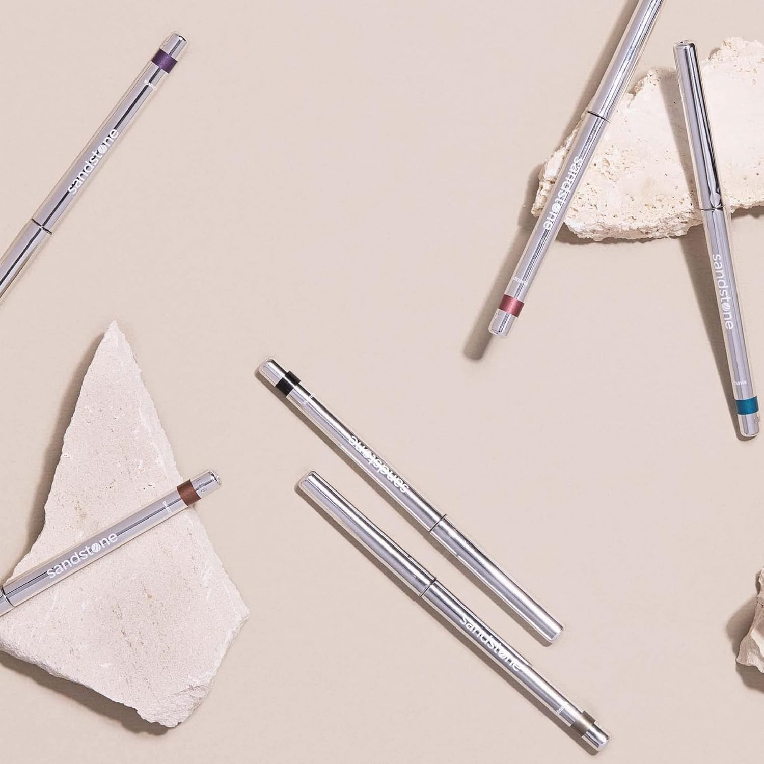 Sandstone Waterproof Metallic Eyeliner, 80 Purple - 82 Red Rebel image number 7