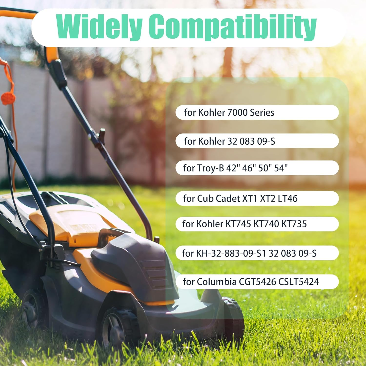 32 789 02-S 7000 Series Maintenace Kit for Kohler 7000 20-26HP KT715 KT725 KT730 KT735 KT740 KT745 725CC Cub Cadet XT1 Oil Change Kit XT2 Enduro Mower with Kh-32-883-09-S1 image number 6