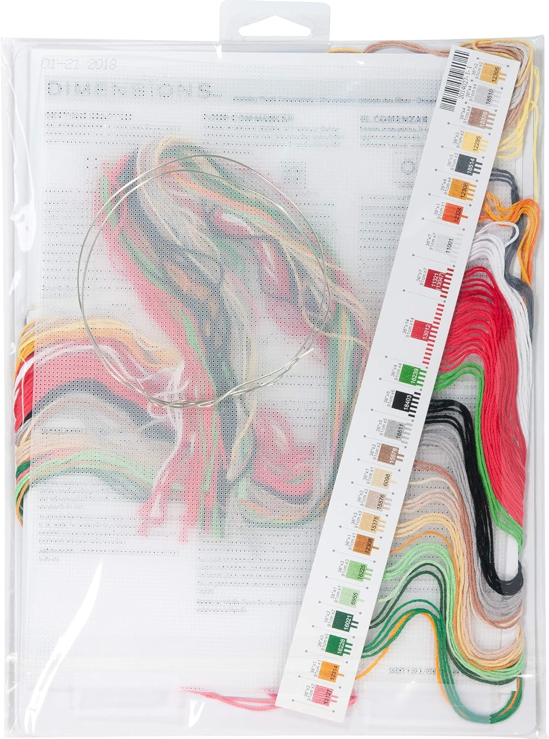 Dimensions Holiday Truck Ornaments Counted Cross Stitch Kit, 12.7 Cm image number 4