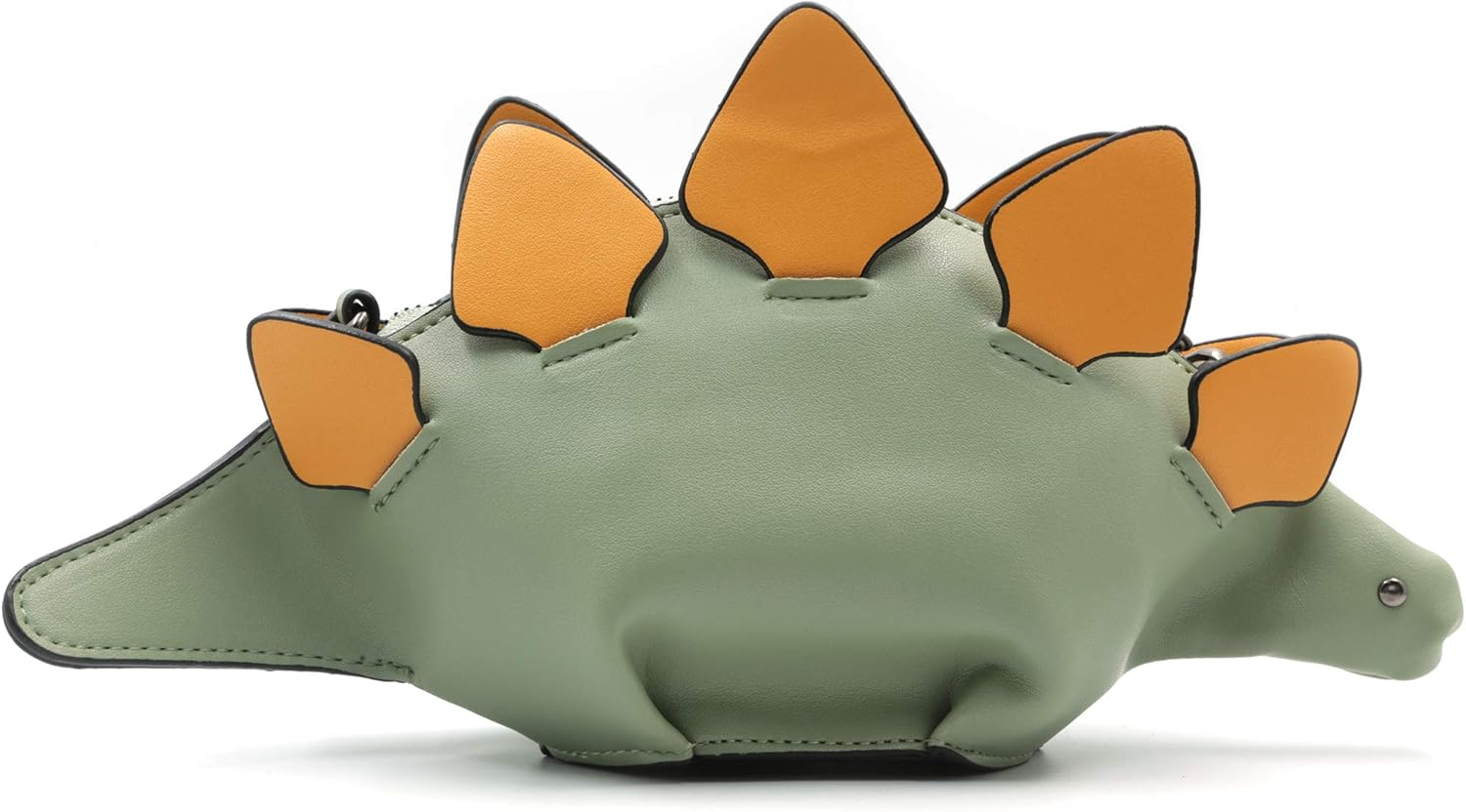 Dinosaur Shoulder Purses,Pu Rivet Tyrannosaurus Rex Crossbody Bag for Girl Women