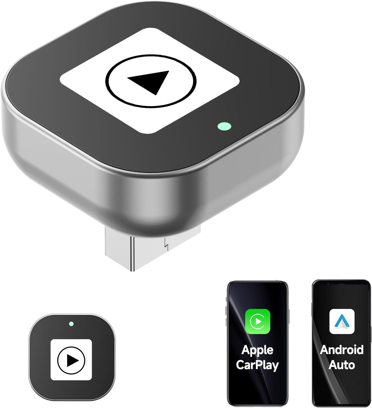 Spedal CL322 2 in 1 Wireless Carplay Adapter, Plug & Plug Auto Connect No Delay, Converts Wired to Wireless for Factory Wired Cars from 2016+, Compatible for Iphone & Android Phone image number 5