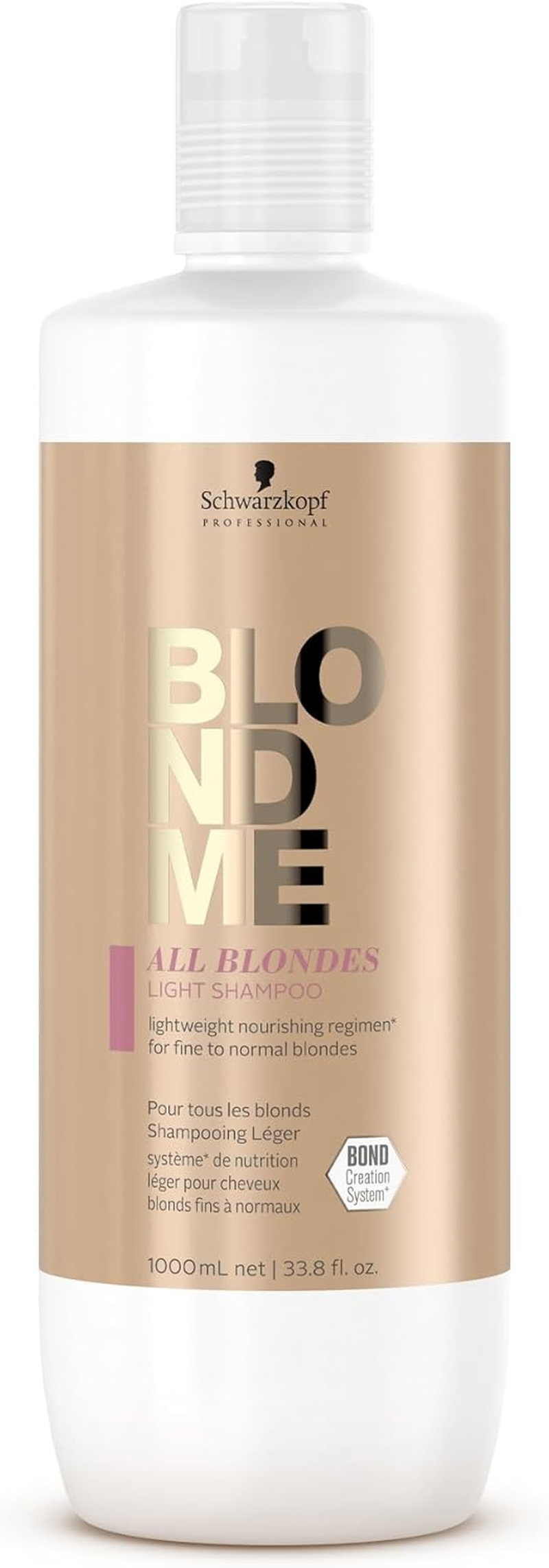 Schwarzkopf Blondme All Blondes LIGHT Shampoo 1000Ml image number 3