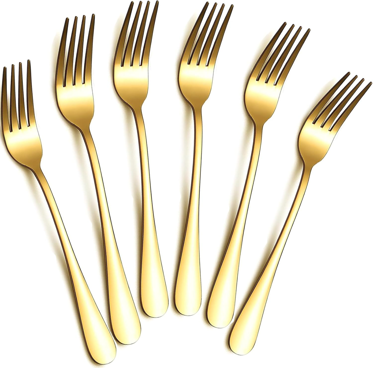 Tiokin Dinner Forks Set, Set of 12 Food Grade Stainless Steel Silverware Forks (20.5 Cm),Table Forks,Flatware Forks,Mirror Finish Dishwasher Safe,Use for Home,Kitchen or Restaurant