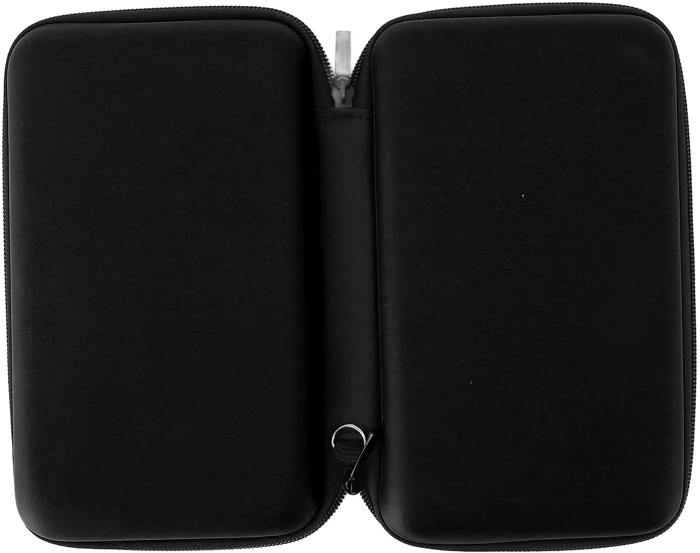 Carrying Case for 3Ds/New 3DS Xl/New 2DS XL, Hard Protective Shell Travel Case, with 8 Game Card Slots & Inner Pocket, Hard EVA Portable Console Protective Pouch (Black) - Black image number 1