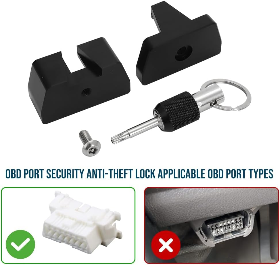 OBD II Port Lock OBD 2 Port-Lock Car Diagnostic Port Protector image number 4