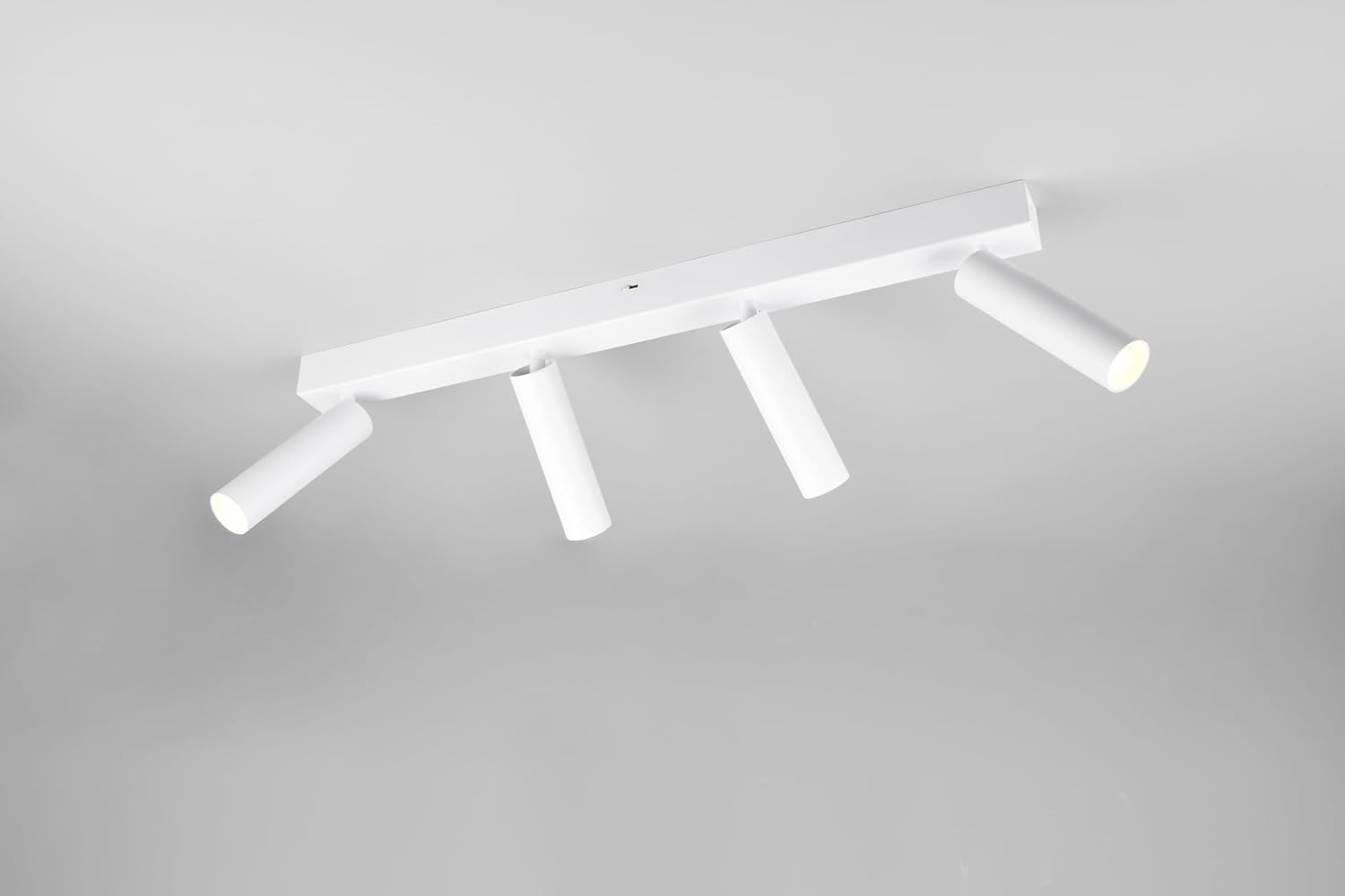 Trio Leuchten Ambala 849210431 LED Spotlight Metal Matt White with 4X 5.5 Watt Leds Adjustable Light Colour Switch Dimmer