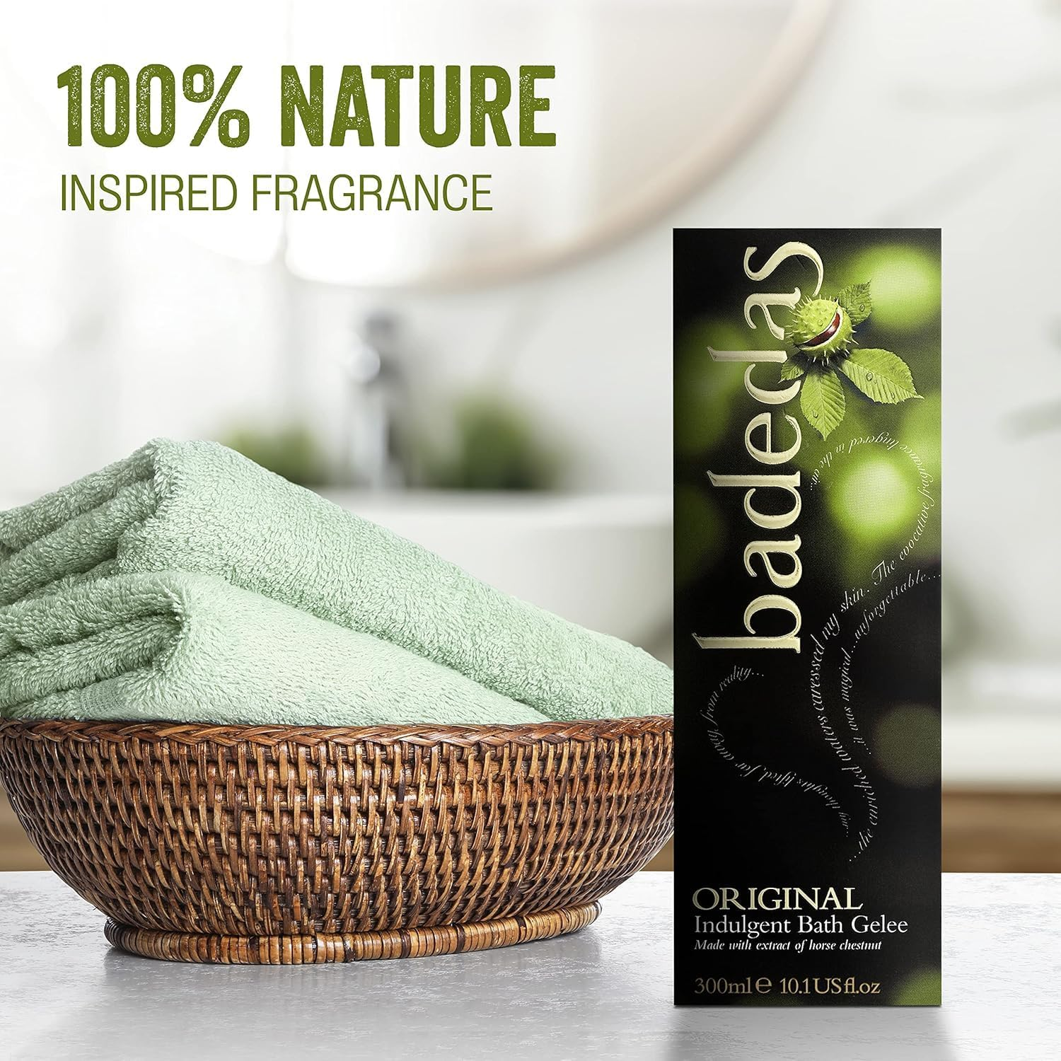 BADEDAS Revitalizing Bath Gel 10.1Oz/300Ml image number 1