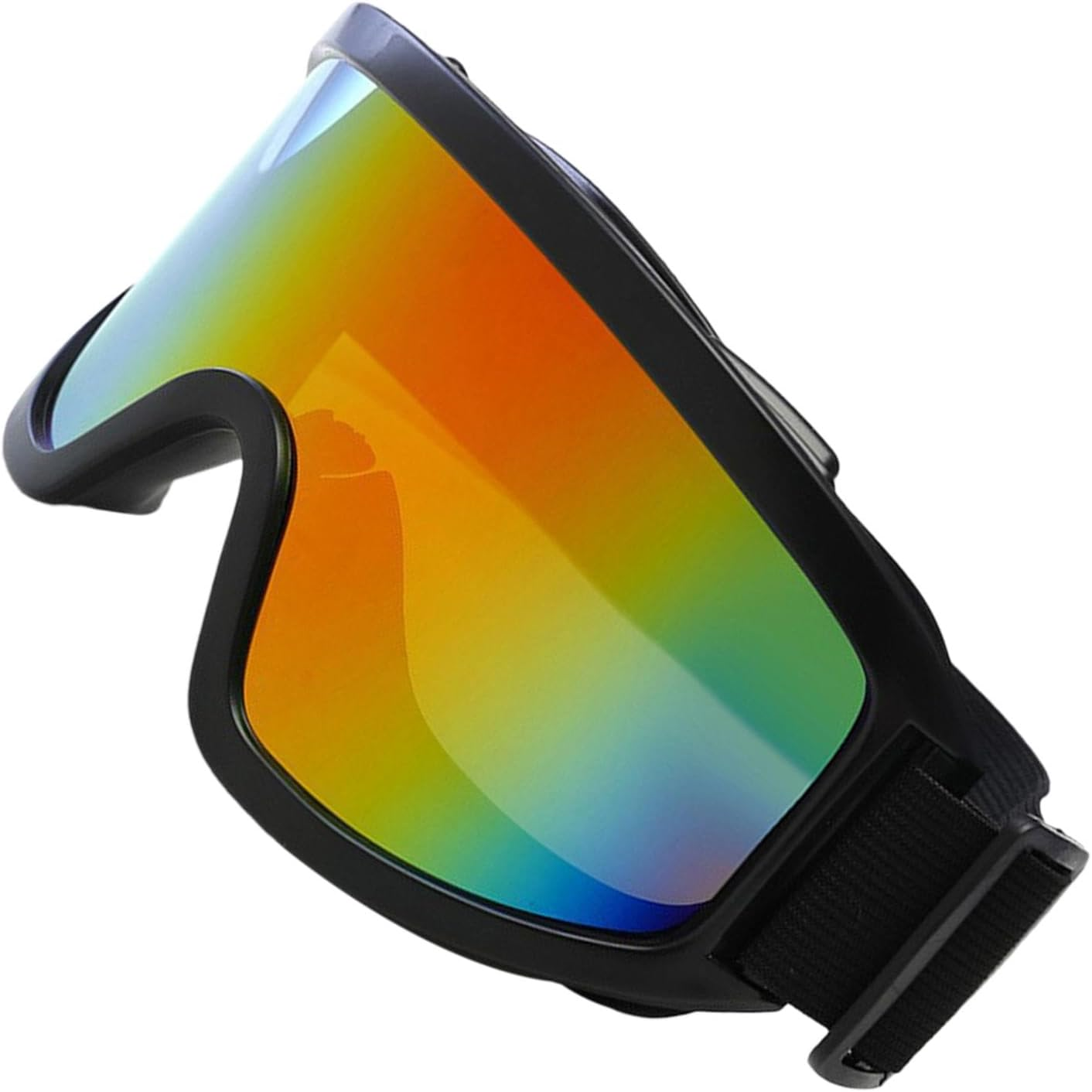 Snowboarding Goggles - Motorcycle Goggles | Ski and Snowboard Goggles for Men Women, anti Fog UV Protection Glasses for Running, Cycling