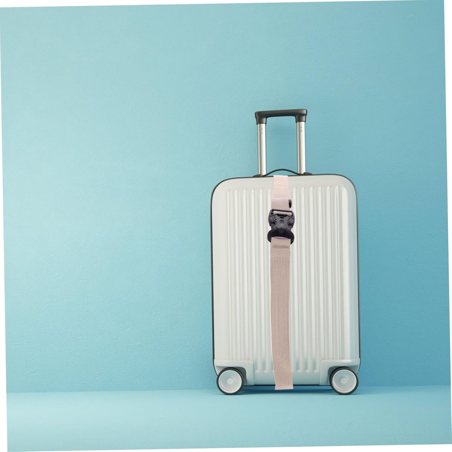 CONGARTENO Adjustable Luggage Straps Belt Double Insurance Buckle for Travel Suitcases Camping Hiking Gear Luggage Packing Strap Band for Secure Binding image number 6